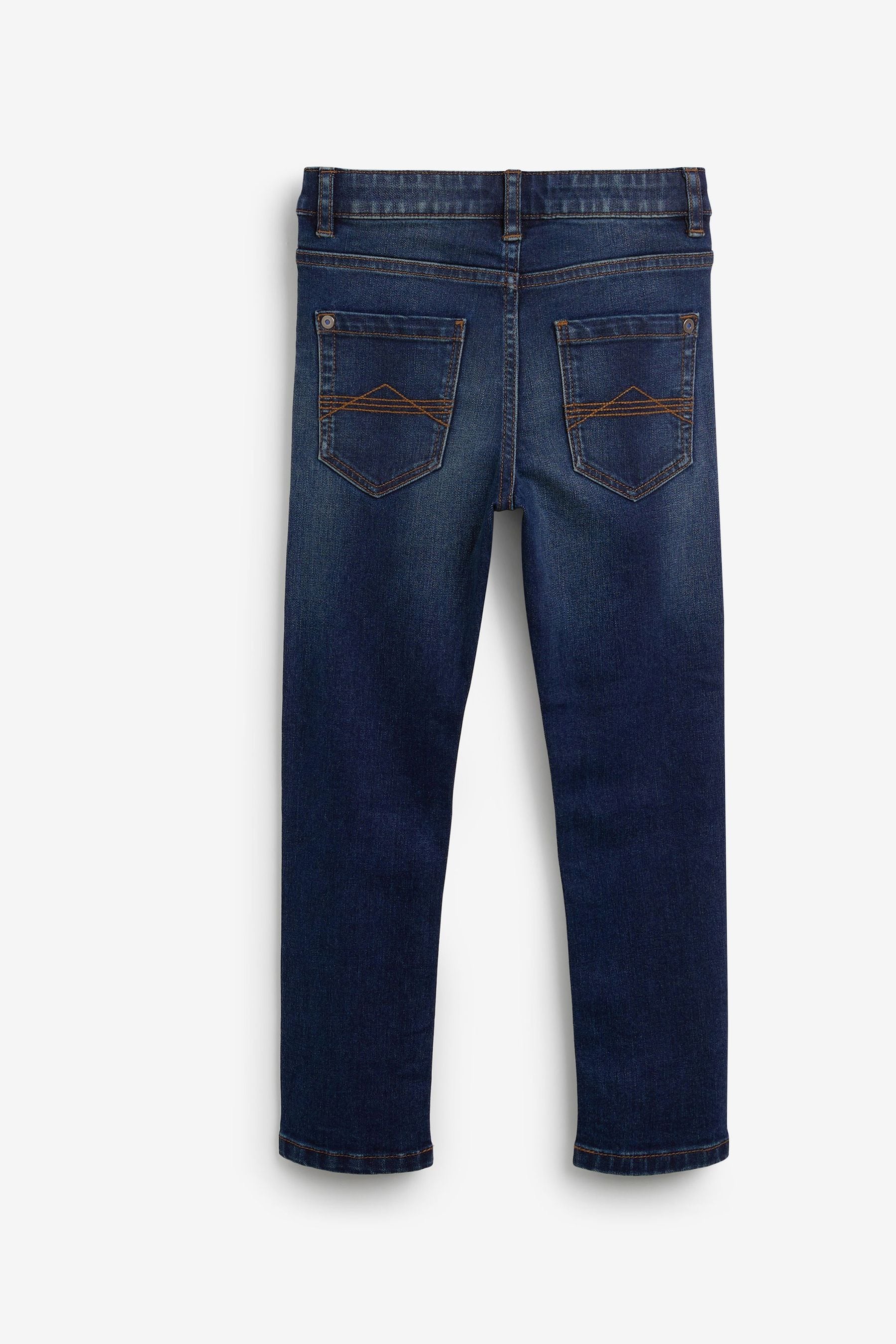 Blue Indigo Cotton Rich Stretch Jeans (3-17yrs)