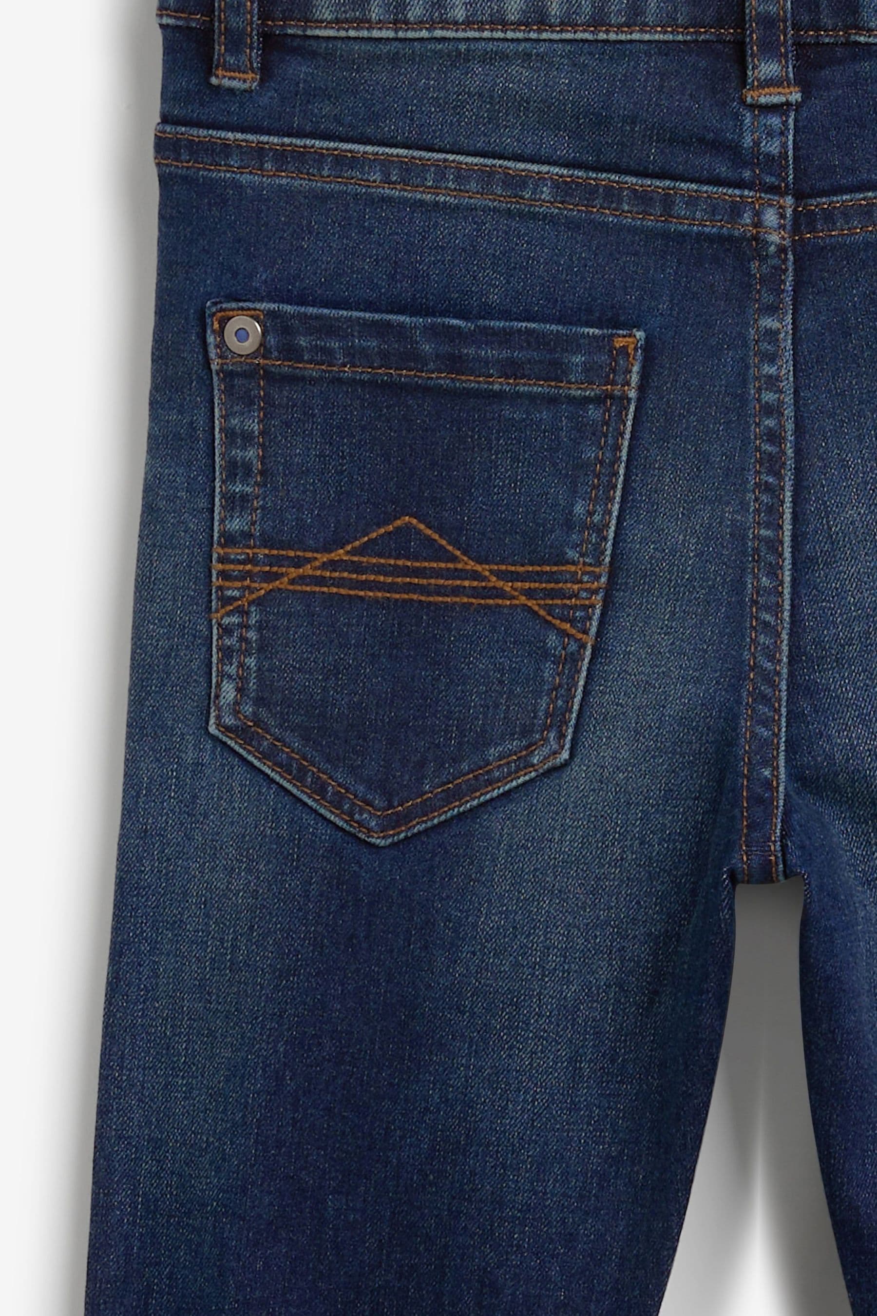 Blue Indigo Cotton Rich Stretch Jeans (3-17yrs)