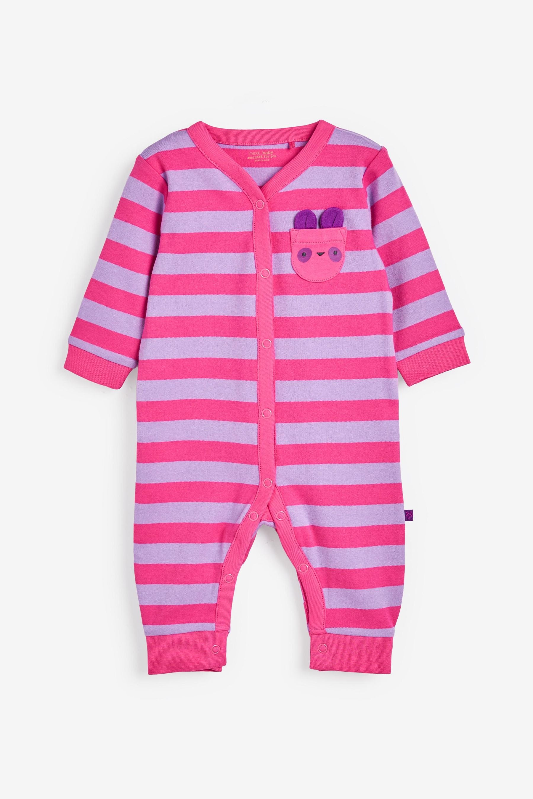 Bright Abstract Baby 3 Pack Footless Sleepsuits (0mths-3yrs)