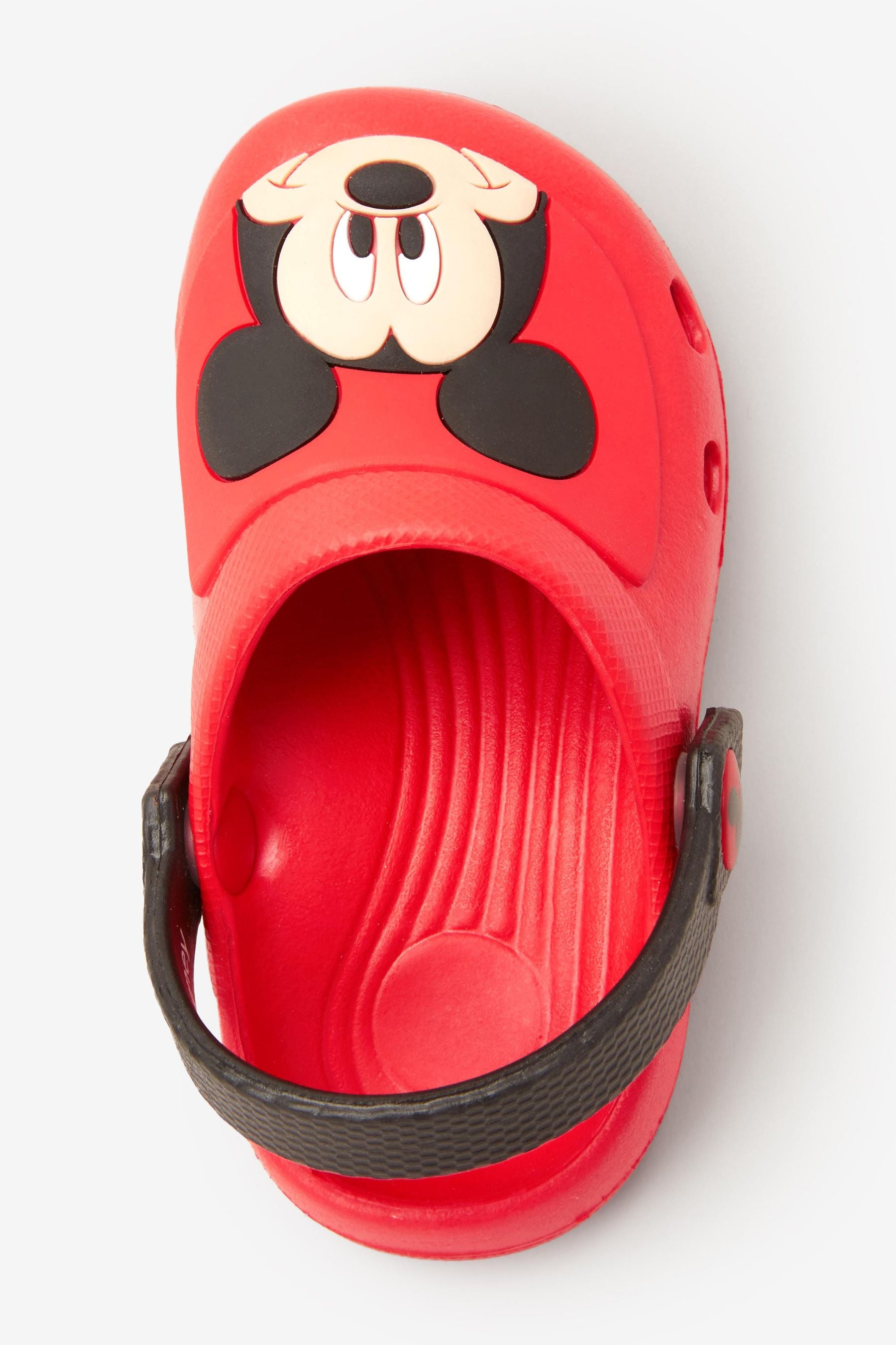 Red Mickey Mouse Clogs