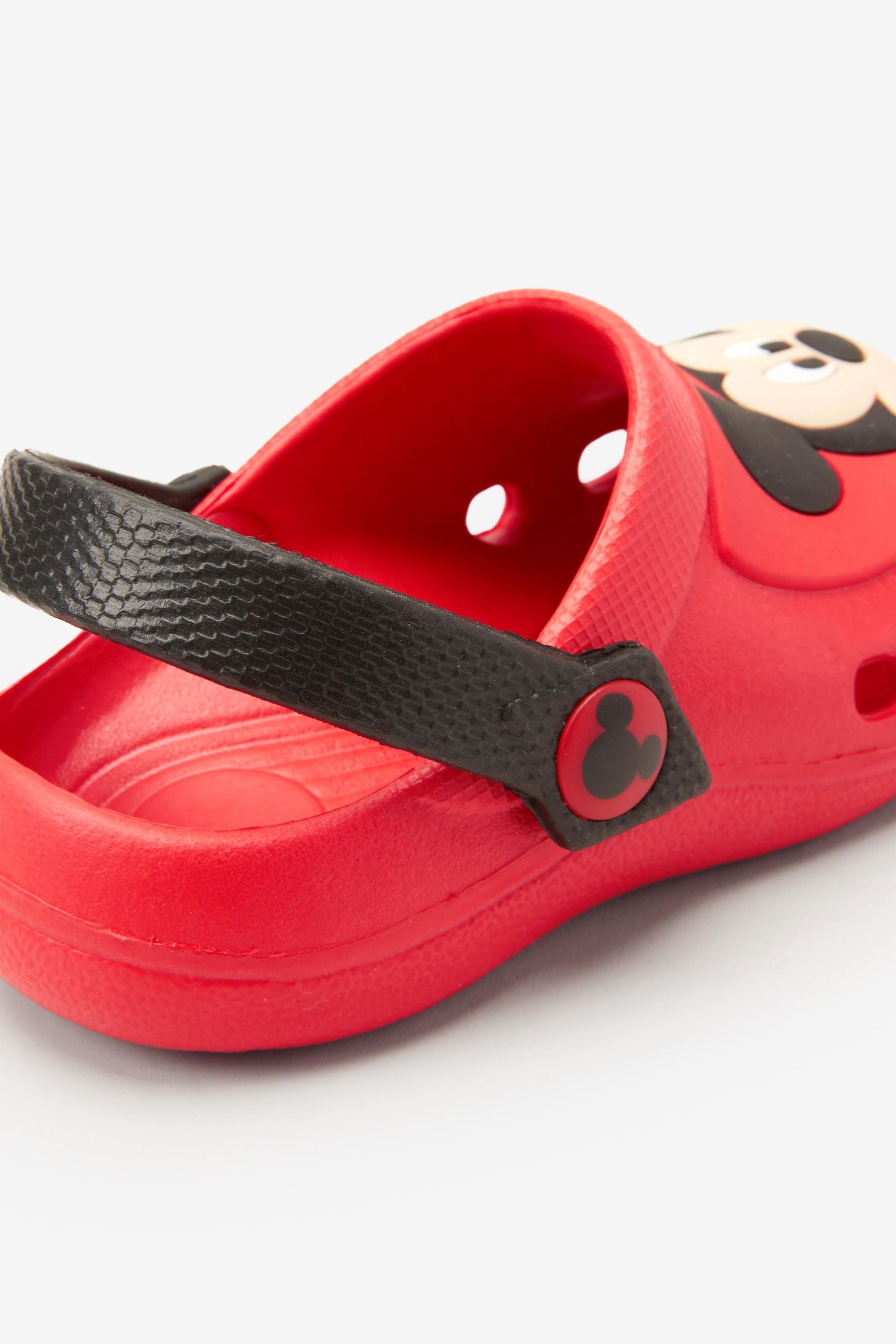 Red Mickey Mouse Clogs