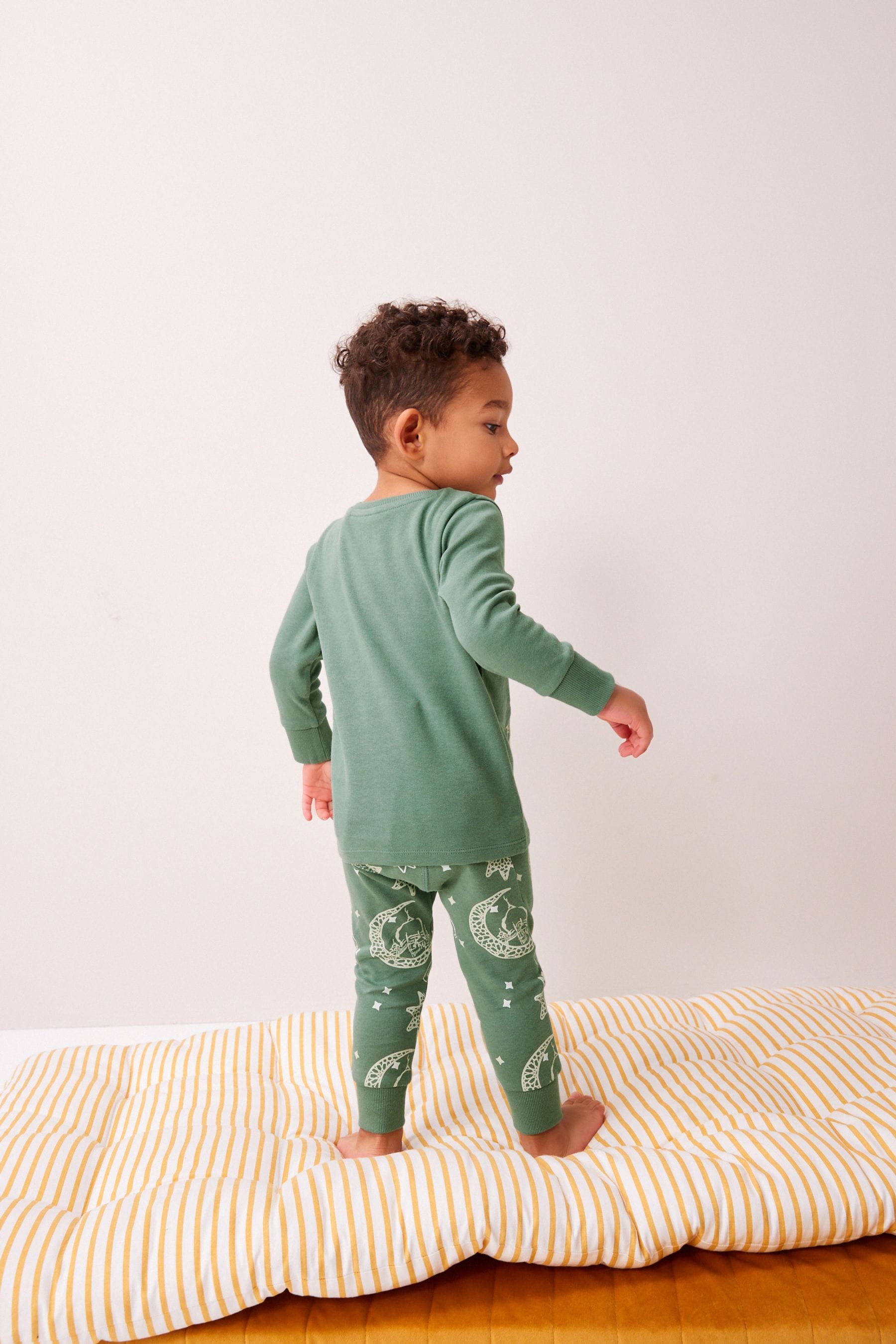 Green Eid Single Pyjamas (9mths-12yrs)