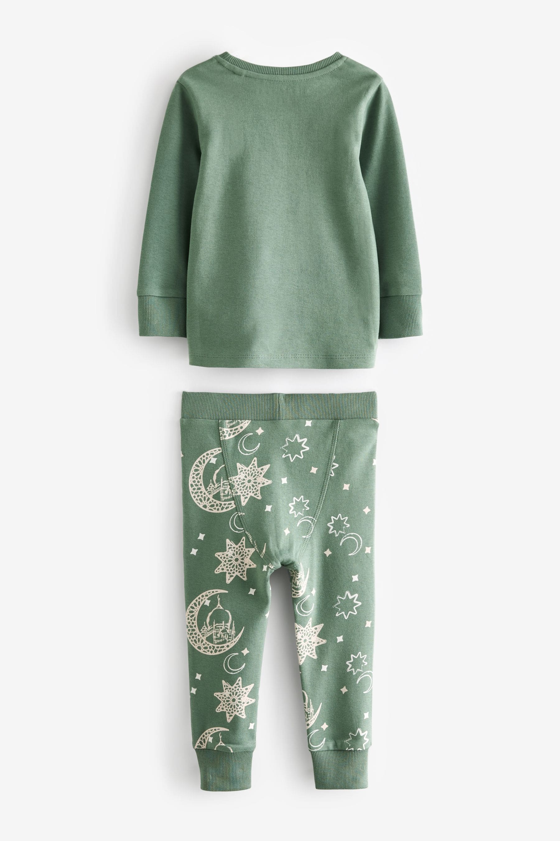 Green Eid Single Pyjamas (9mths-12yrs)