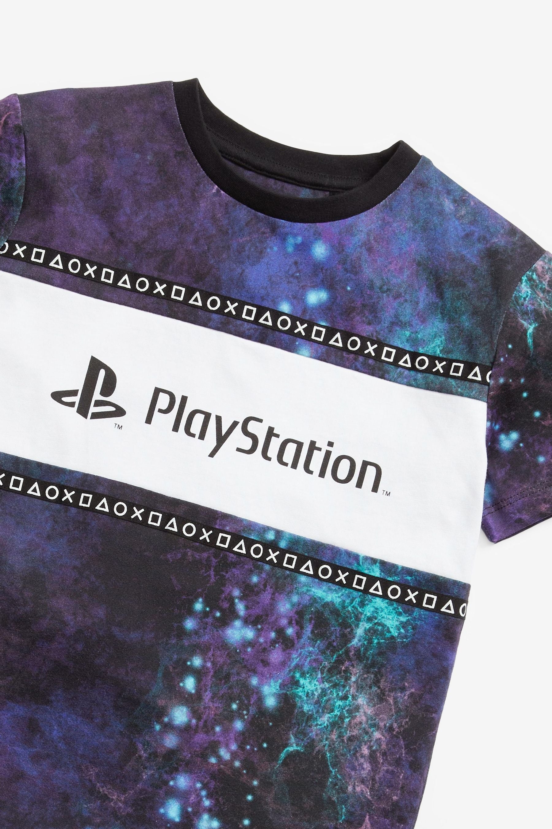 Galactic PlayStation Gaming License T-Shirt (3-16yrs)