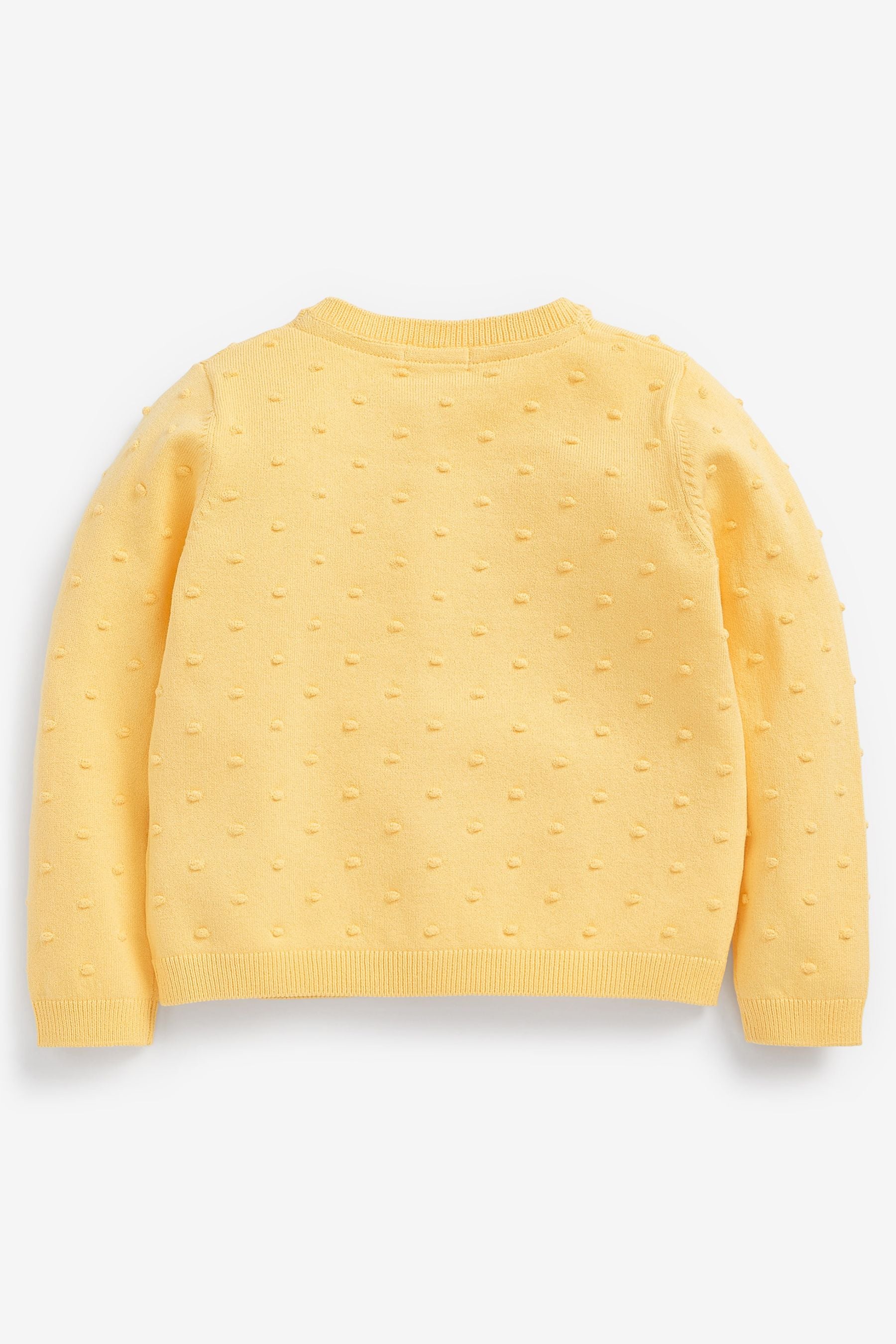 Lemon Yellow Bobble Cardigan (3mths-10yrs)