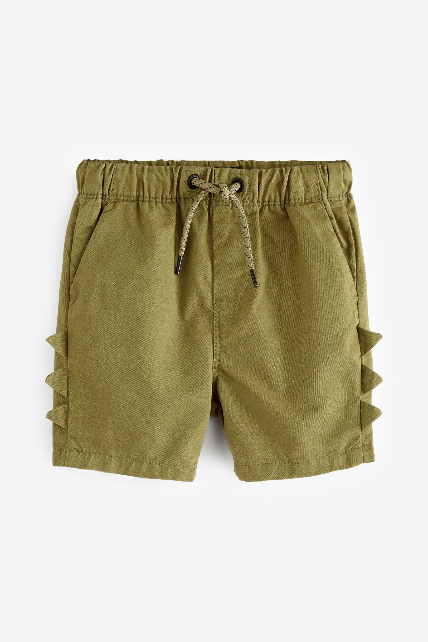 Black Khaki Green 2 Pack Spike Shorts (3mths-7yrs)