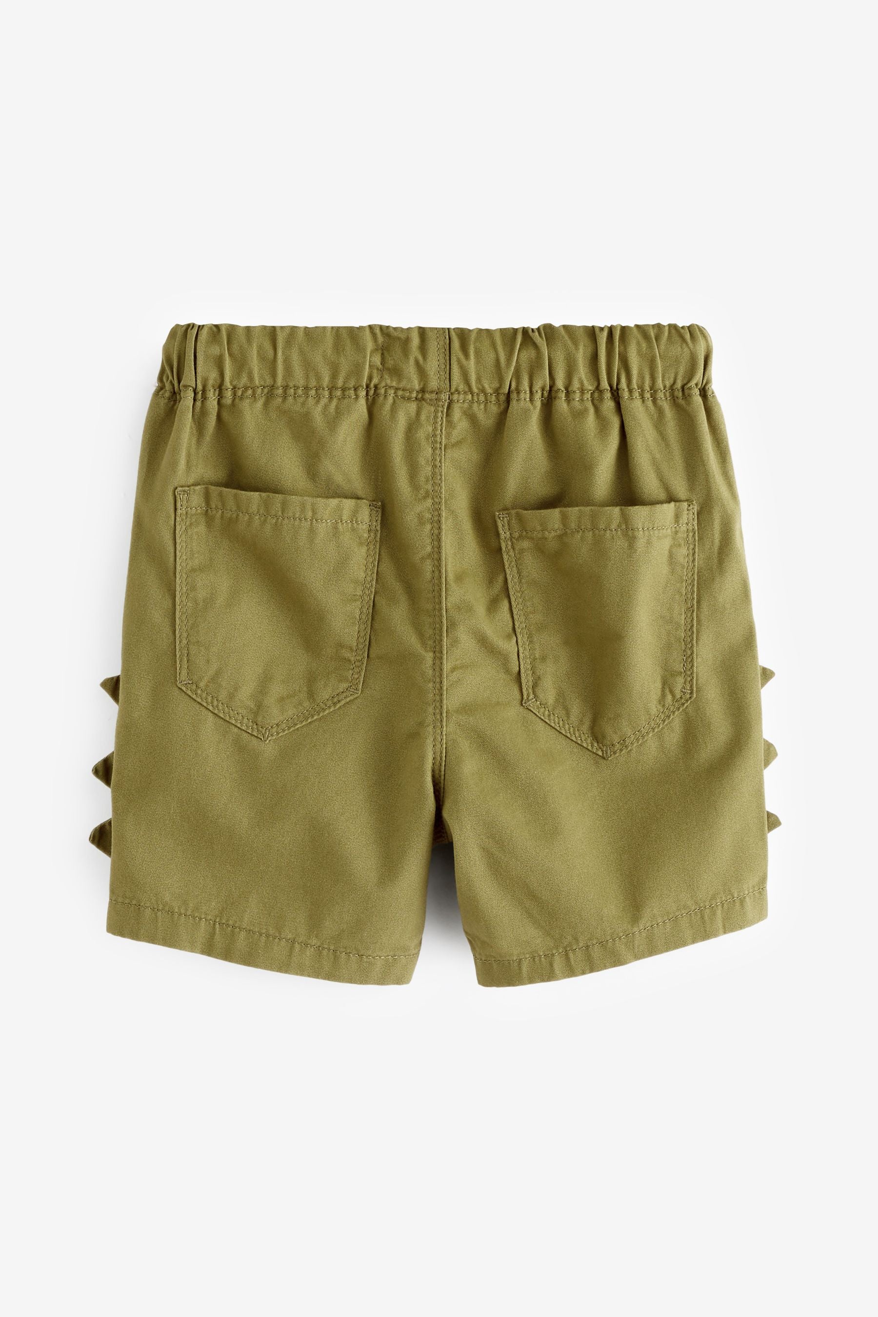 Black Khaki Green 2 Pack Spike Shorts (3mths-7yrs)