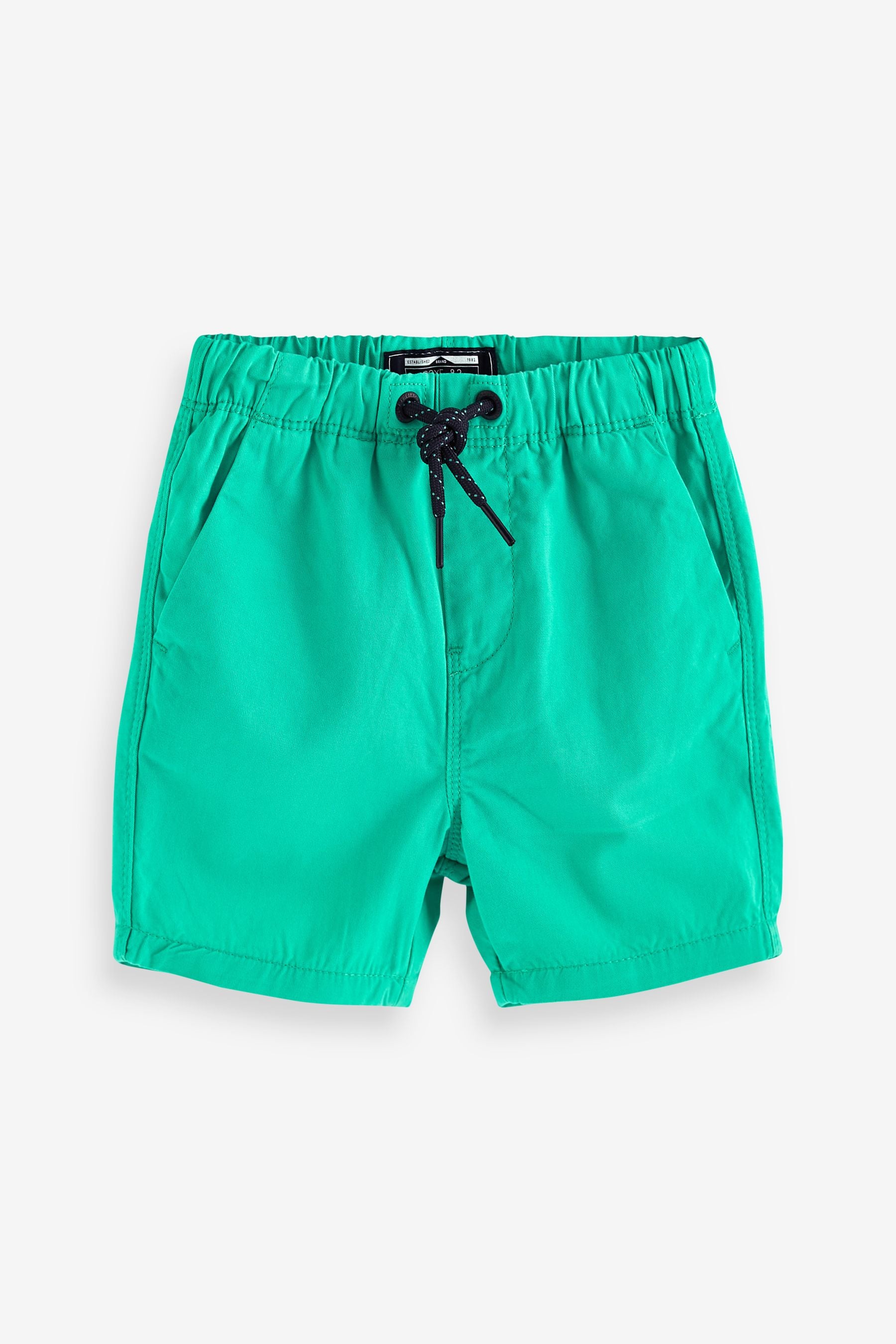 Green Pull-On Shorts (3mths-7yrs)