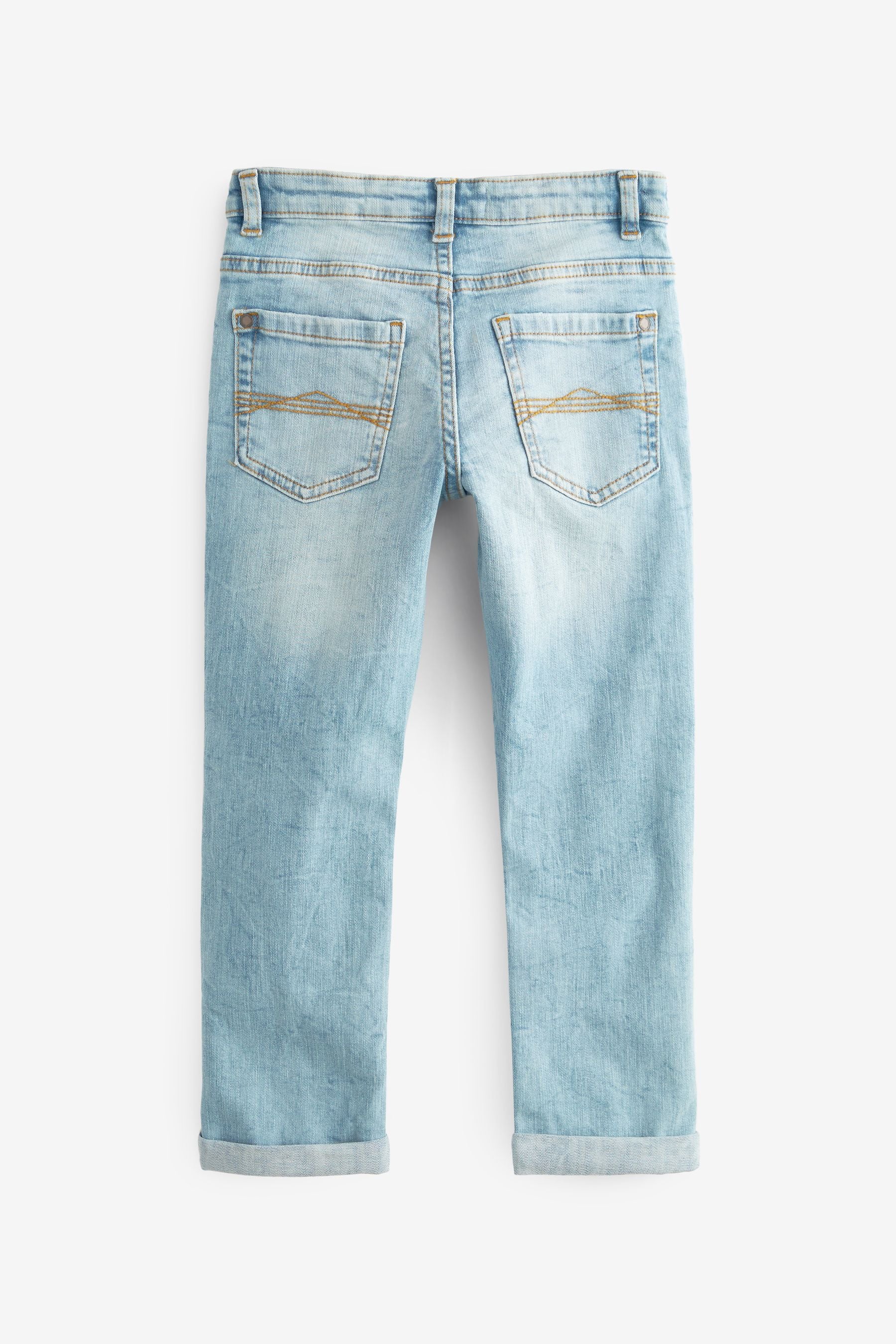 Bleach Blue Distressed Jeans (3-16yrs)