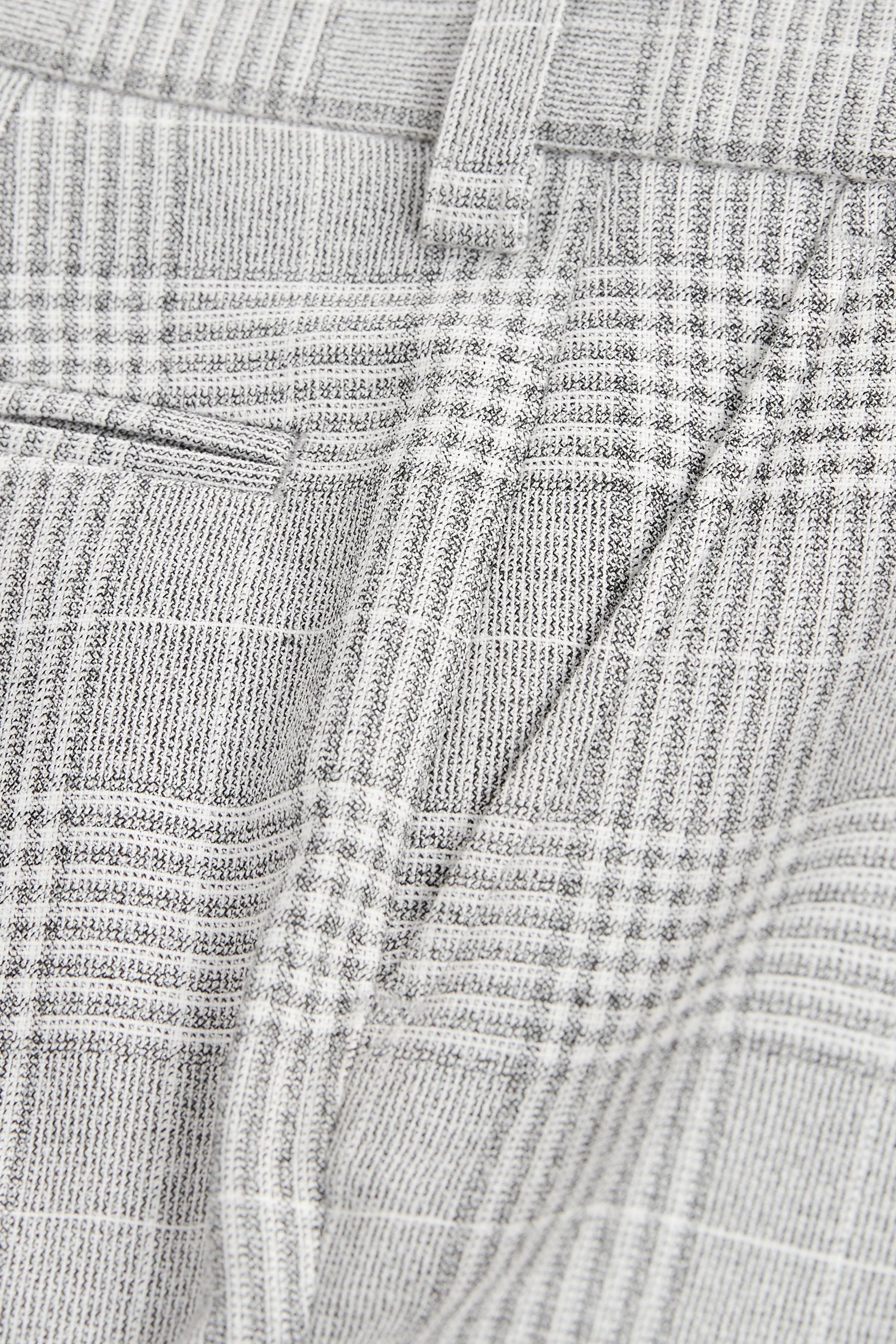 Grey Check Suit: Trousers (12mths-16yrs)