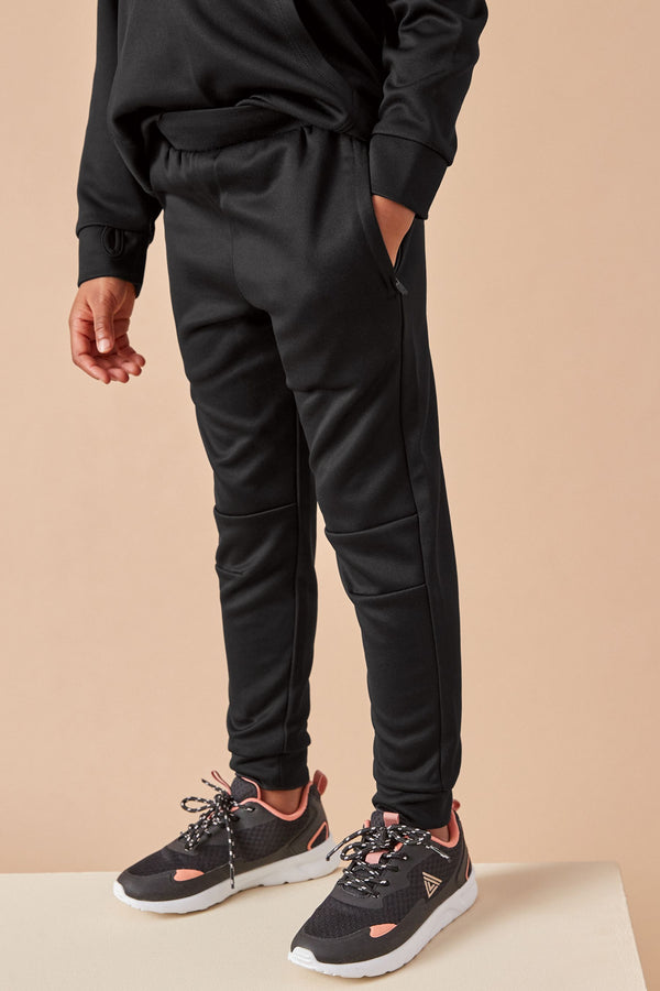 Black Sports Joggers (3-16yrs)