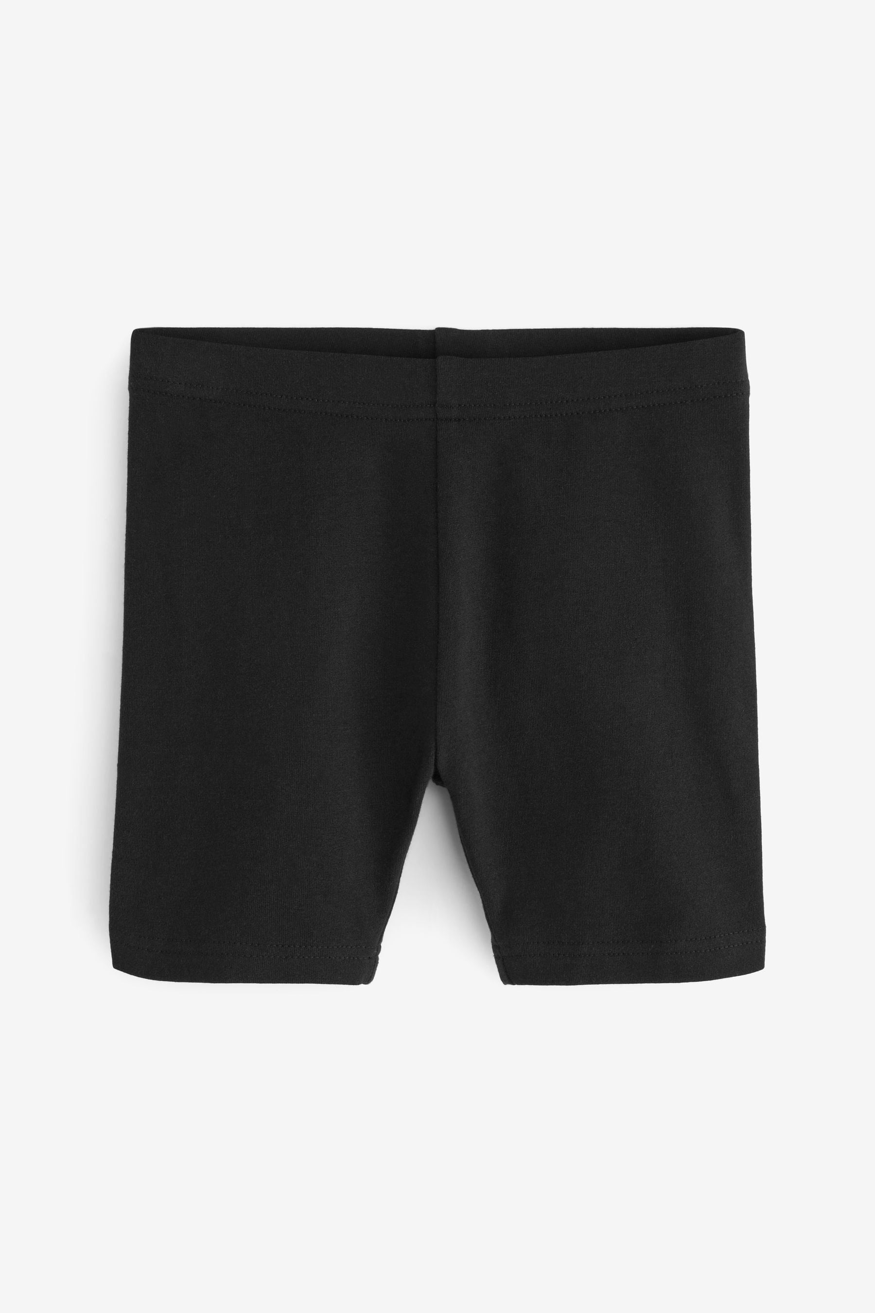 Black 5 Pack Cotton Rich Stretch Cycle Shorts (3-16yrs)