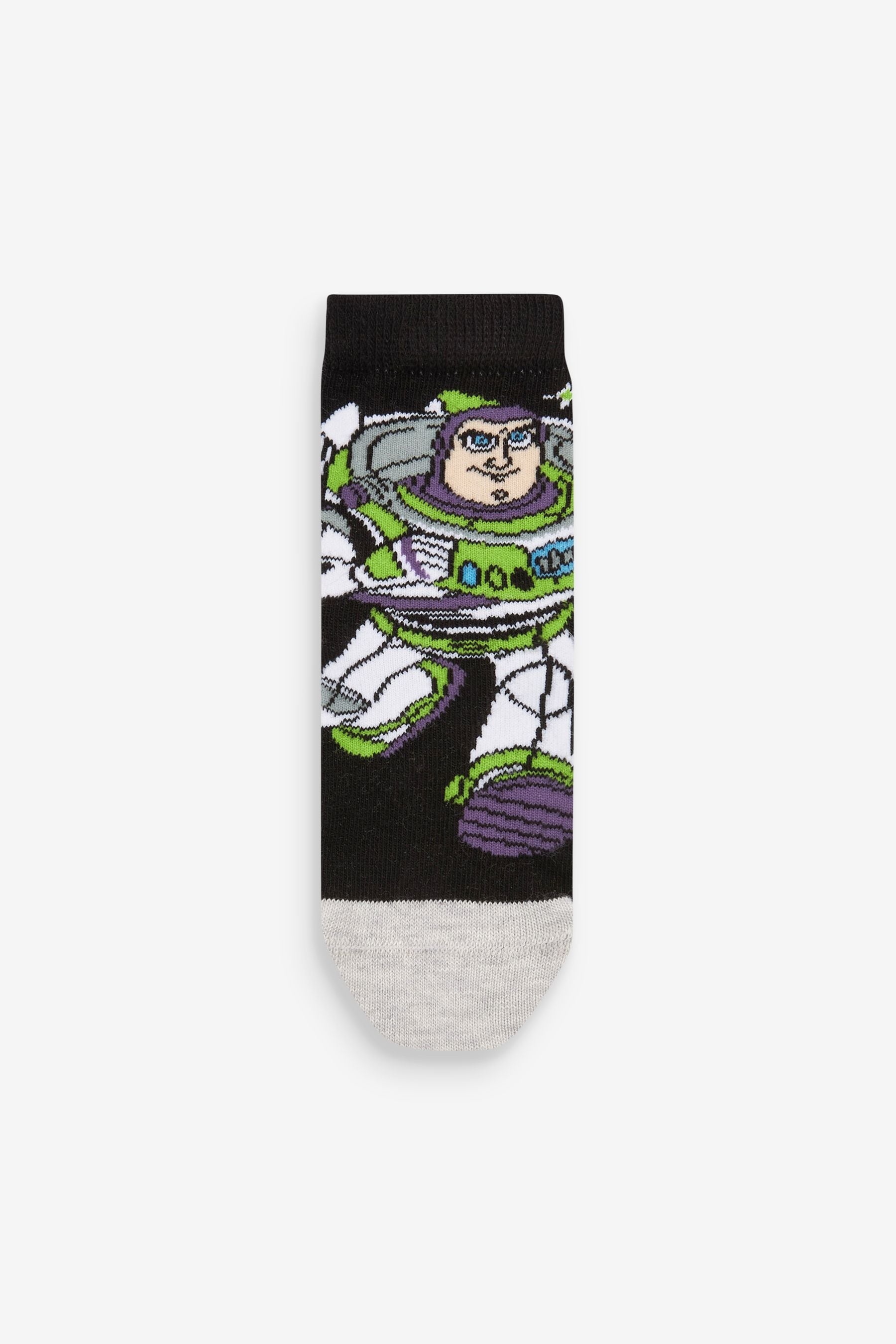 Buzz Lightyear Blue Cotton Rich Socks 3 Packs