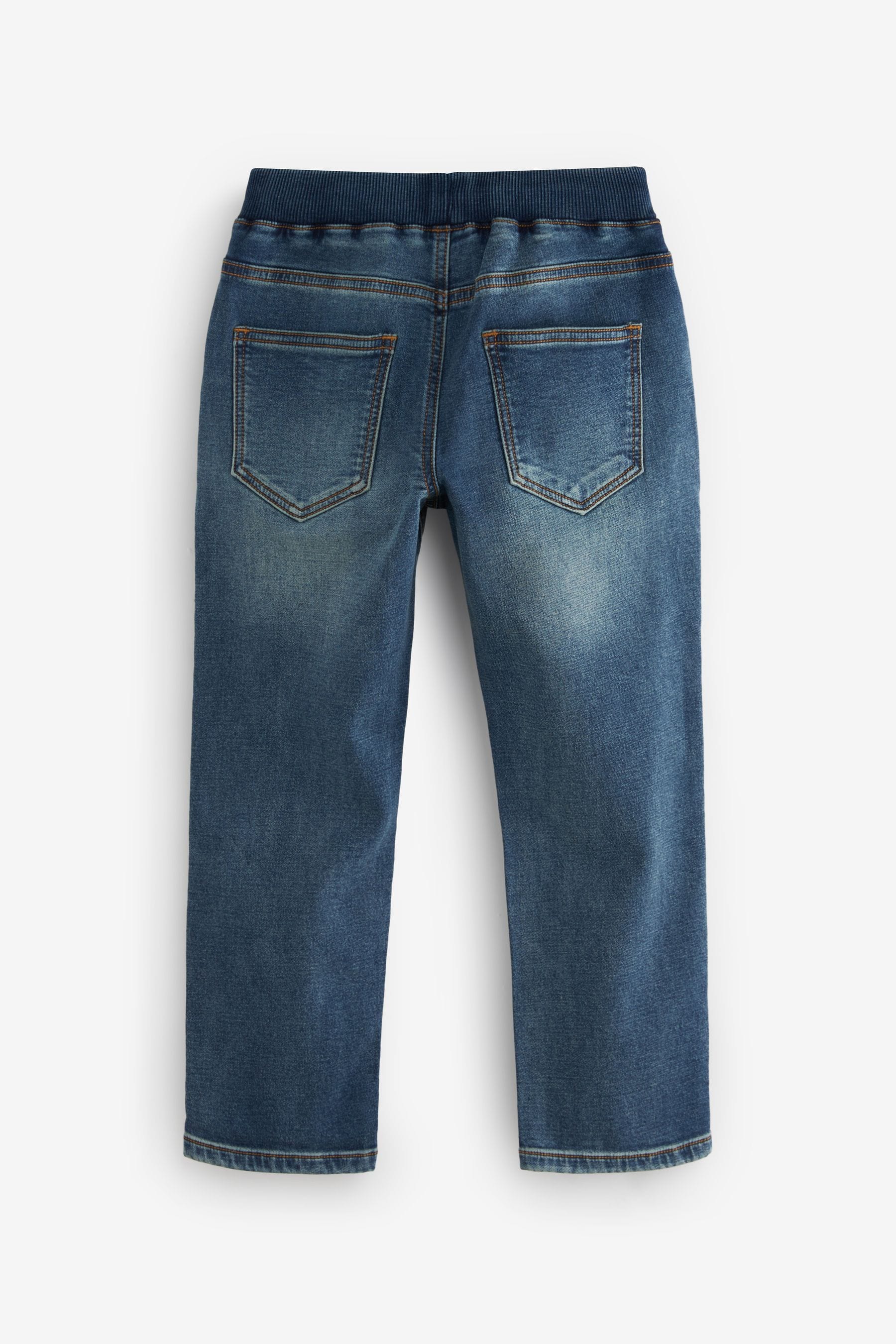 Rib Waist Vintage Jersey Jeans (3-16yrs)