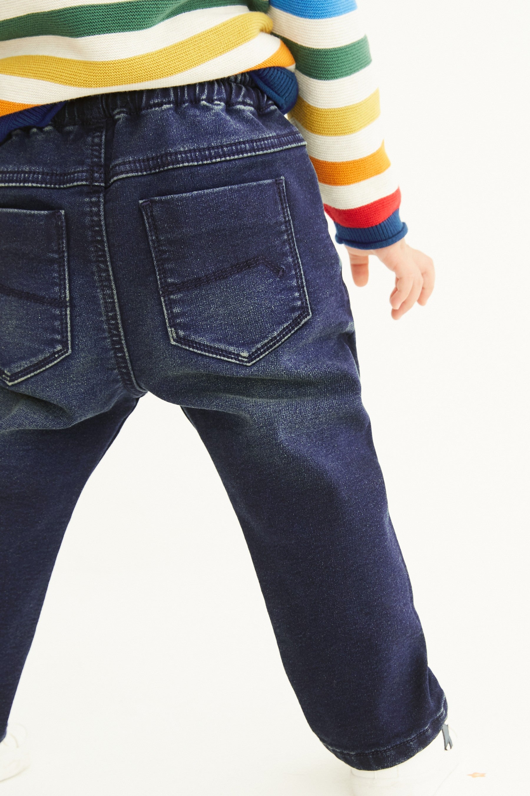 Dark Blue Loose Fit Jogger Jeans (3mths-7yrs)