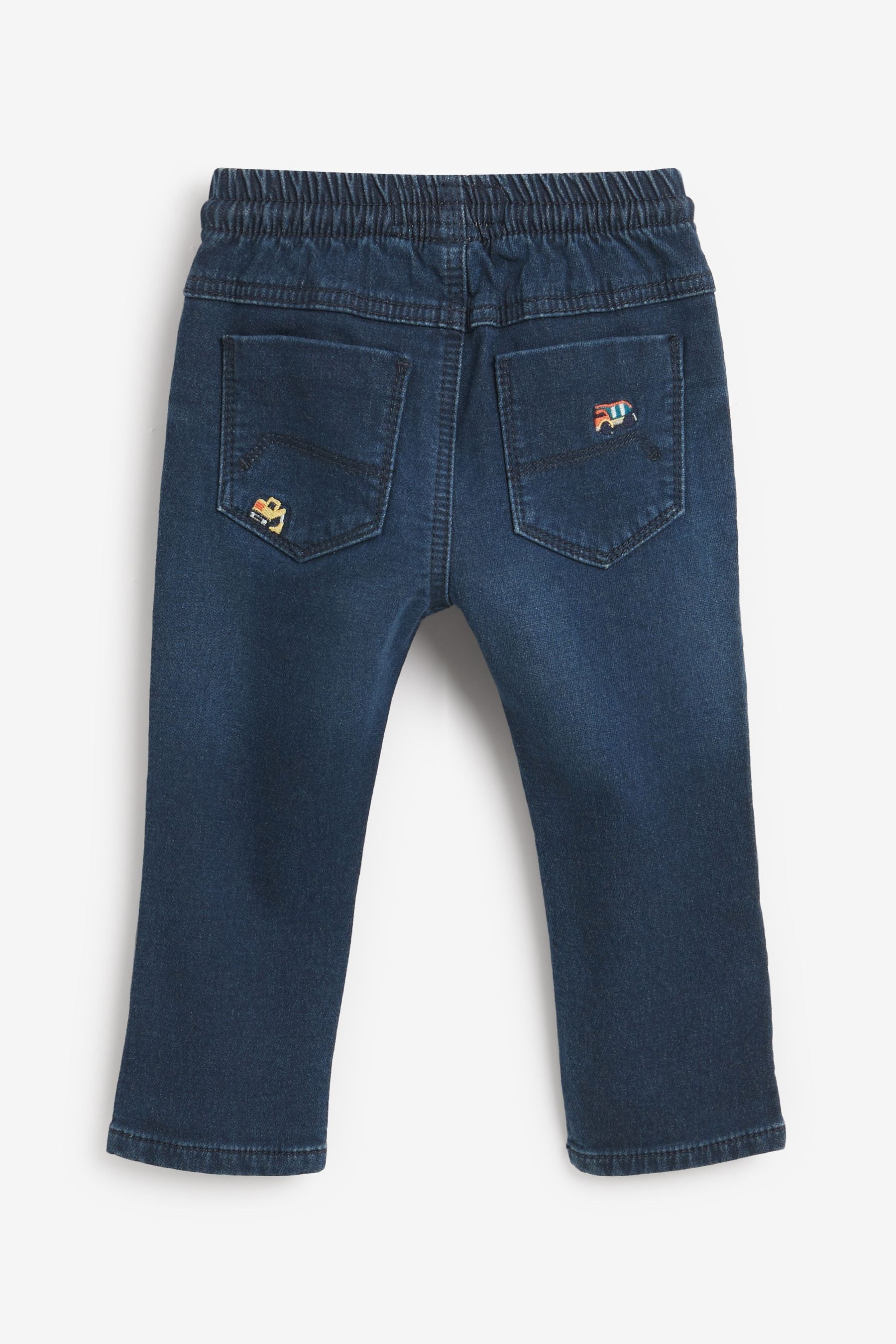 Navy Blue Slim Fit Jogger Jeans (3mths-7yrs)