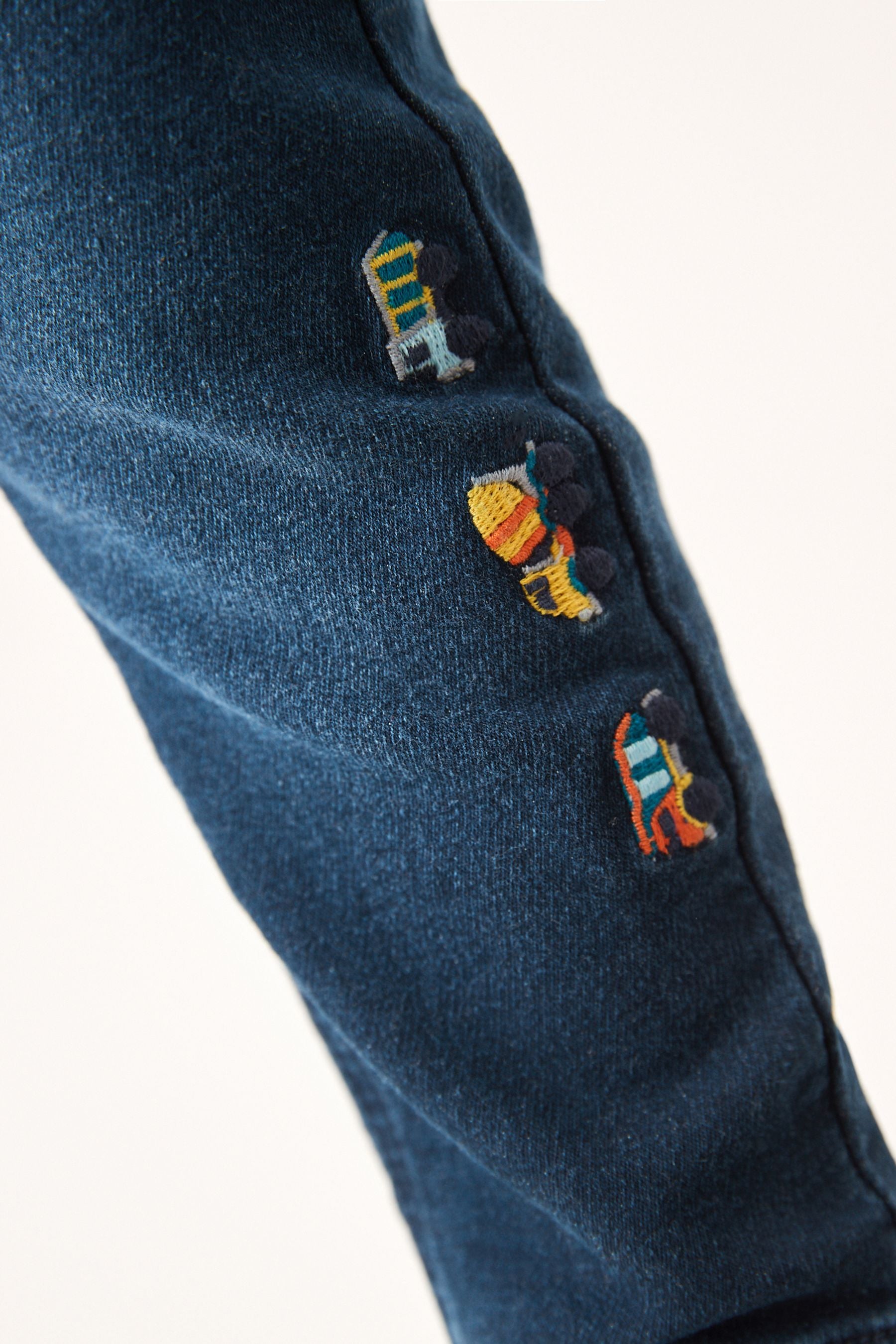 Navy Blue Slim Fit Jogger Jeans (3mths-7yrs)