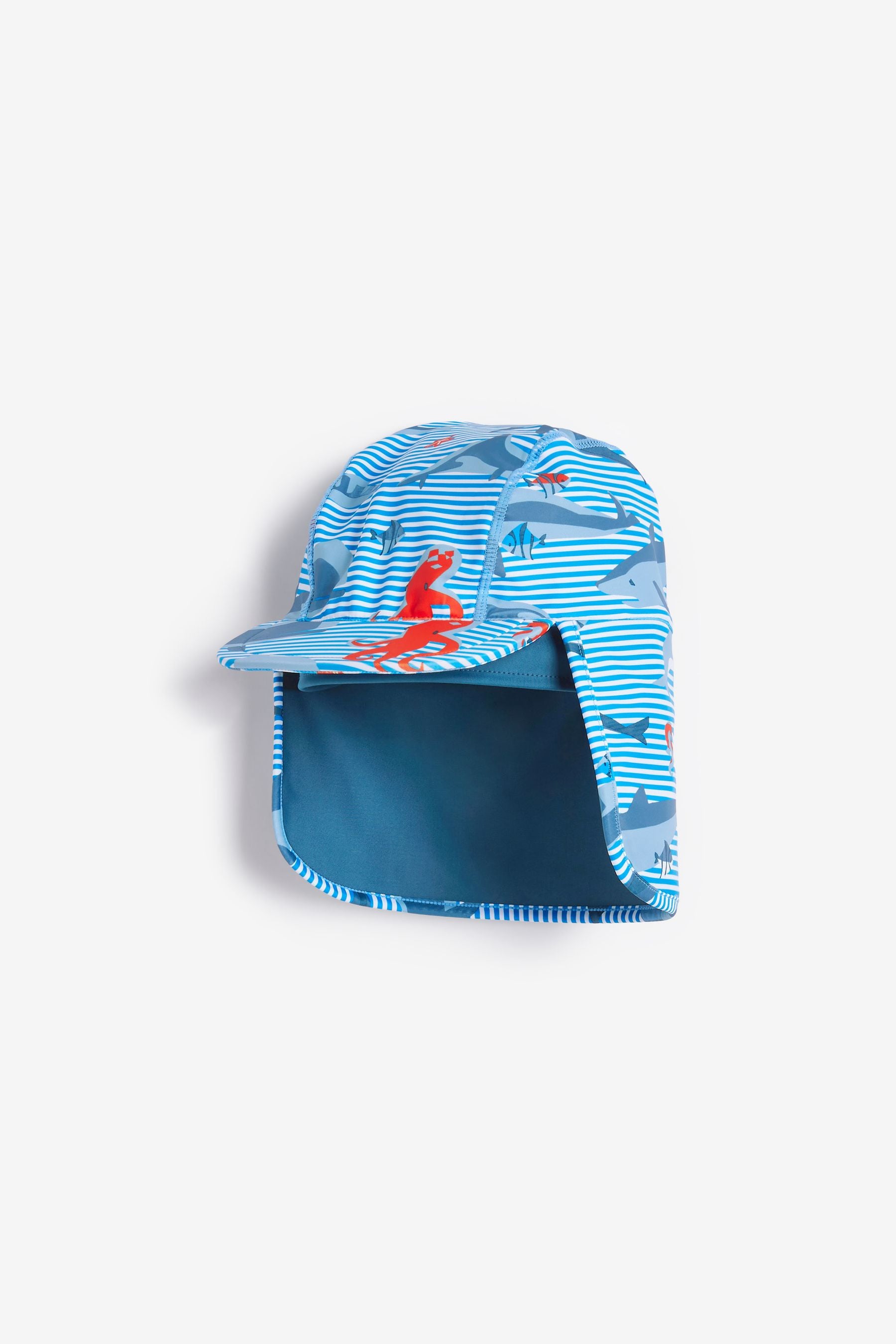 Blue Ocean Animals Sunsafe Swimsuit And Hat (3mths-7yrs)