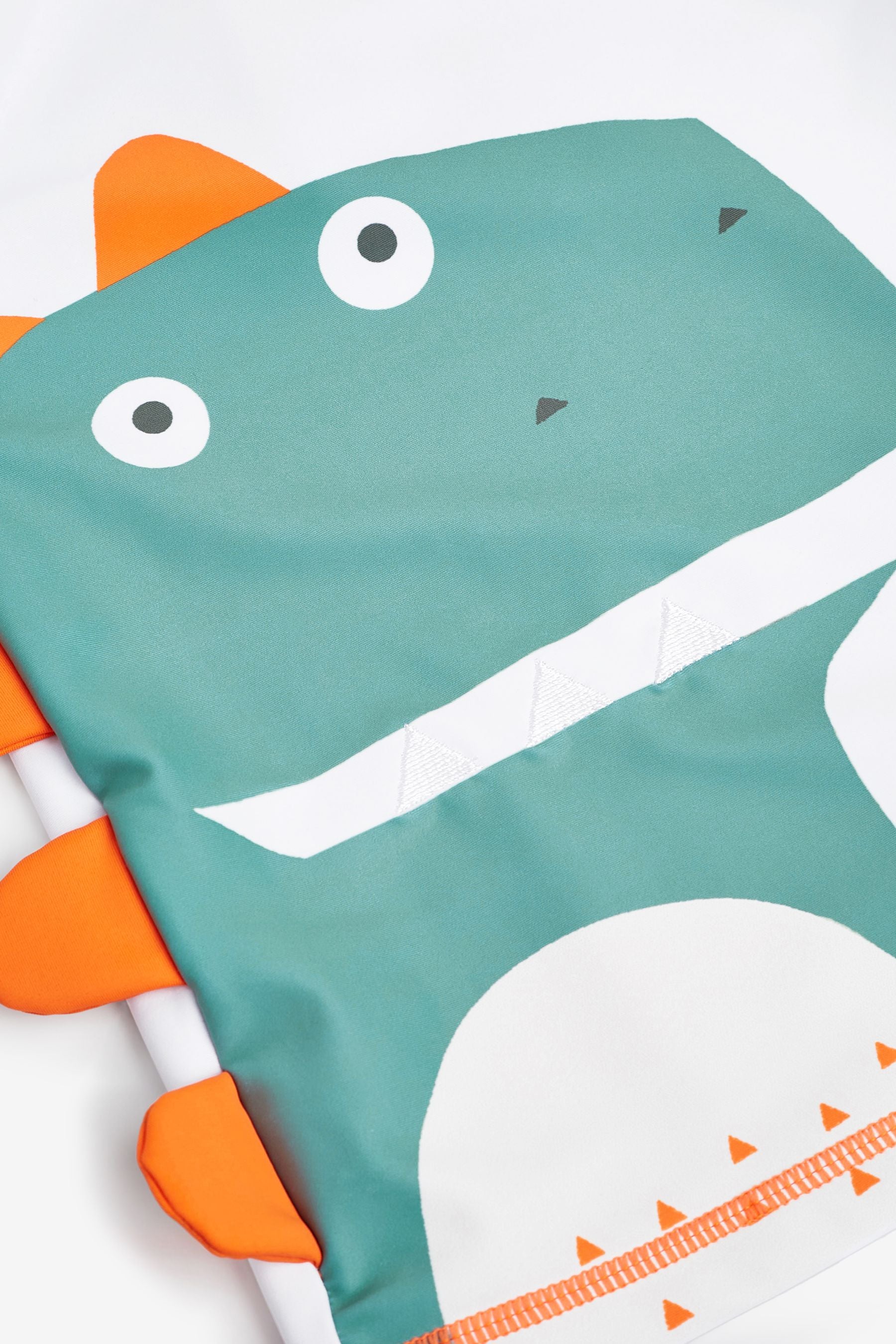 Green Dinosaur 2 Piece Rash Vest And Shorts Set (3mths-7yrs)