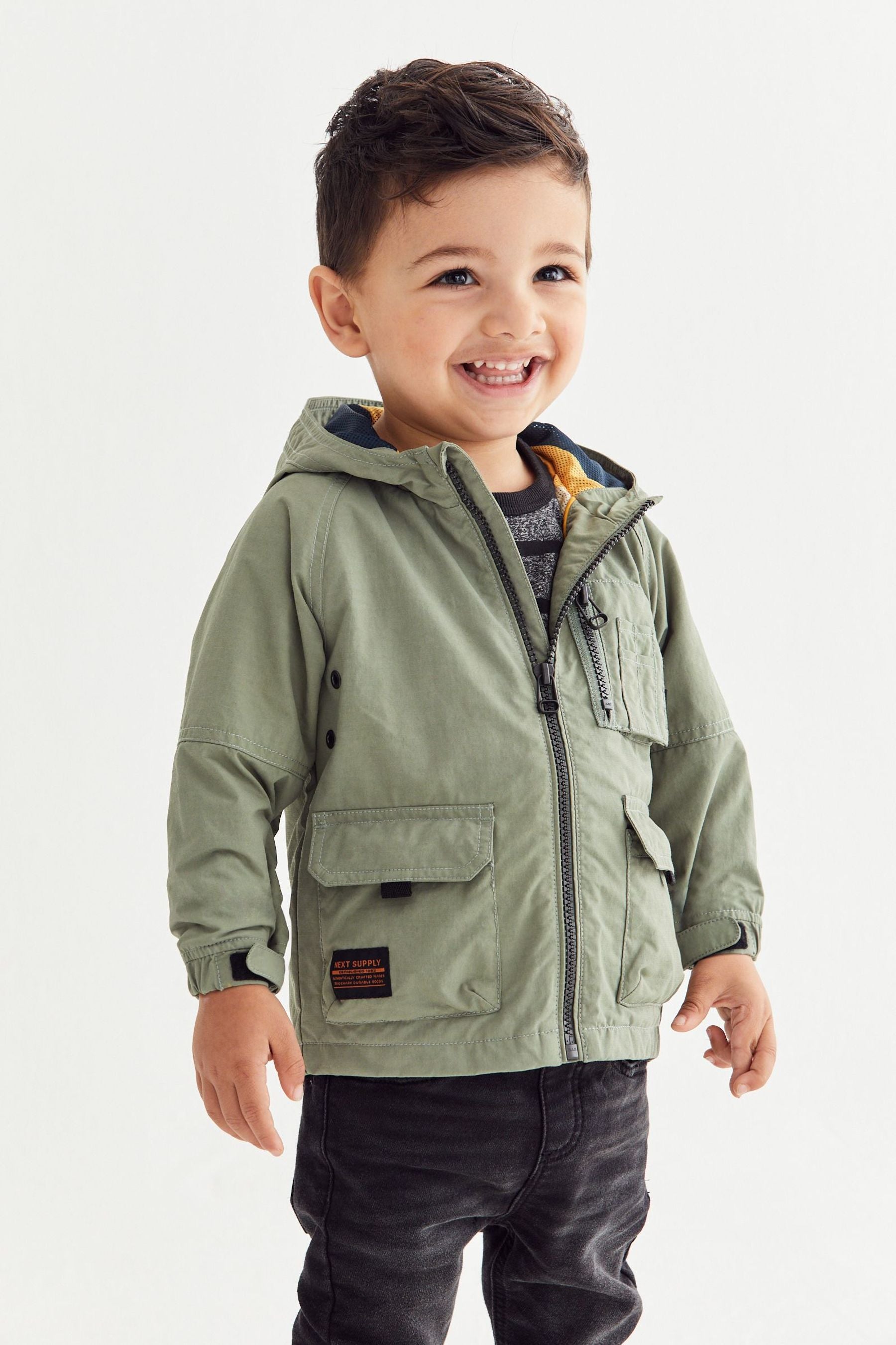 Green Shower Resistant Jacket (3mths-7yrs)