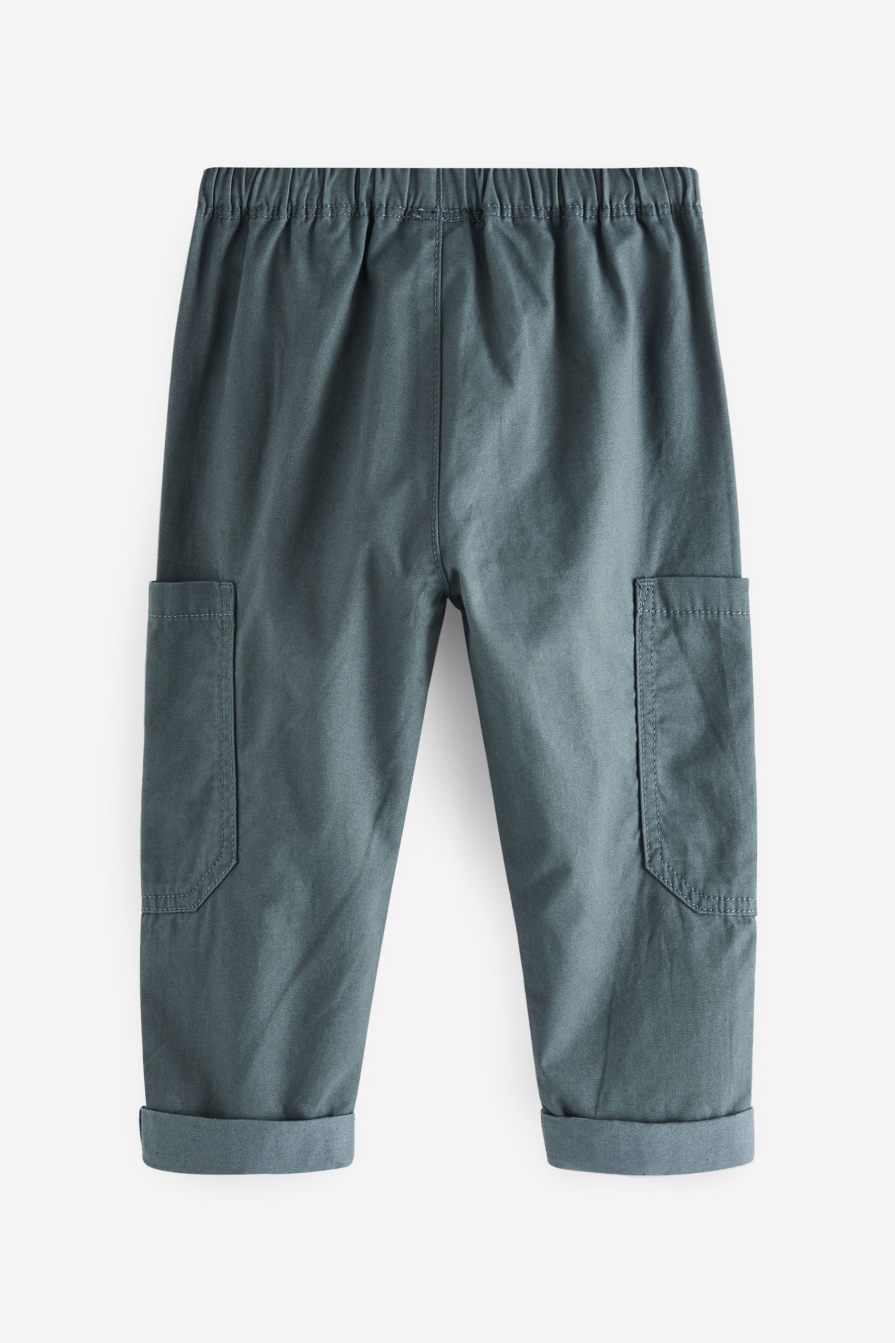 Teal Blue Side Pocket Pull-On Trousers (3mths-7yrs)