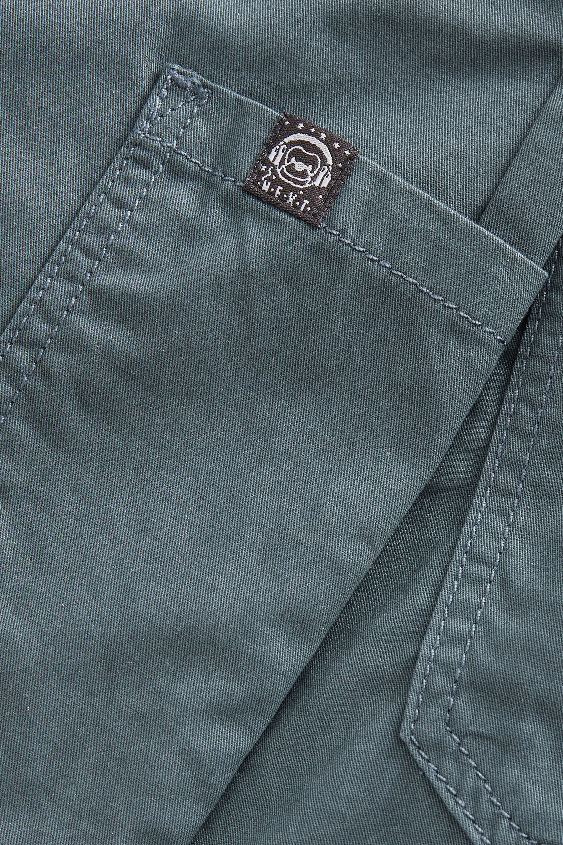 Teal Blue Side Pocket Pull-On Trousers (3mths-7yrs)