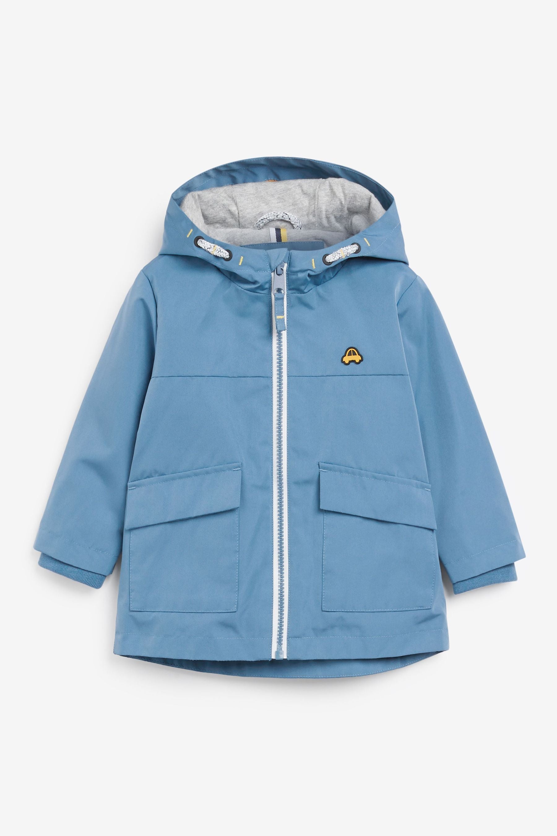 Light Blue Shower Resistant Jacket (3mths-7yrs)