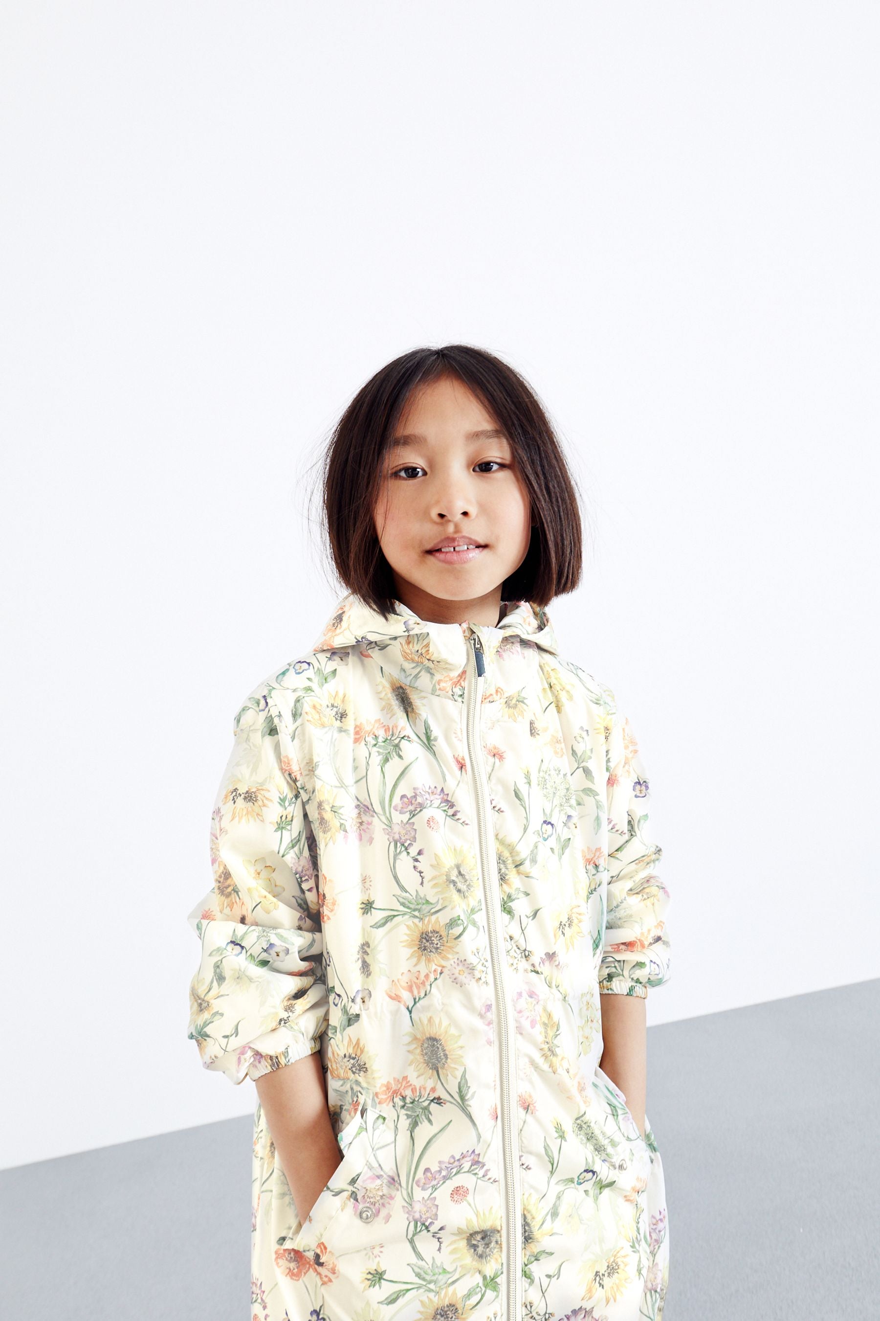 Floral Shower Resistant Cagoule (3-16yrs)