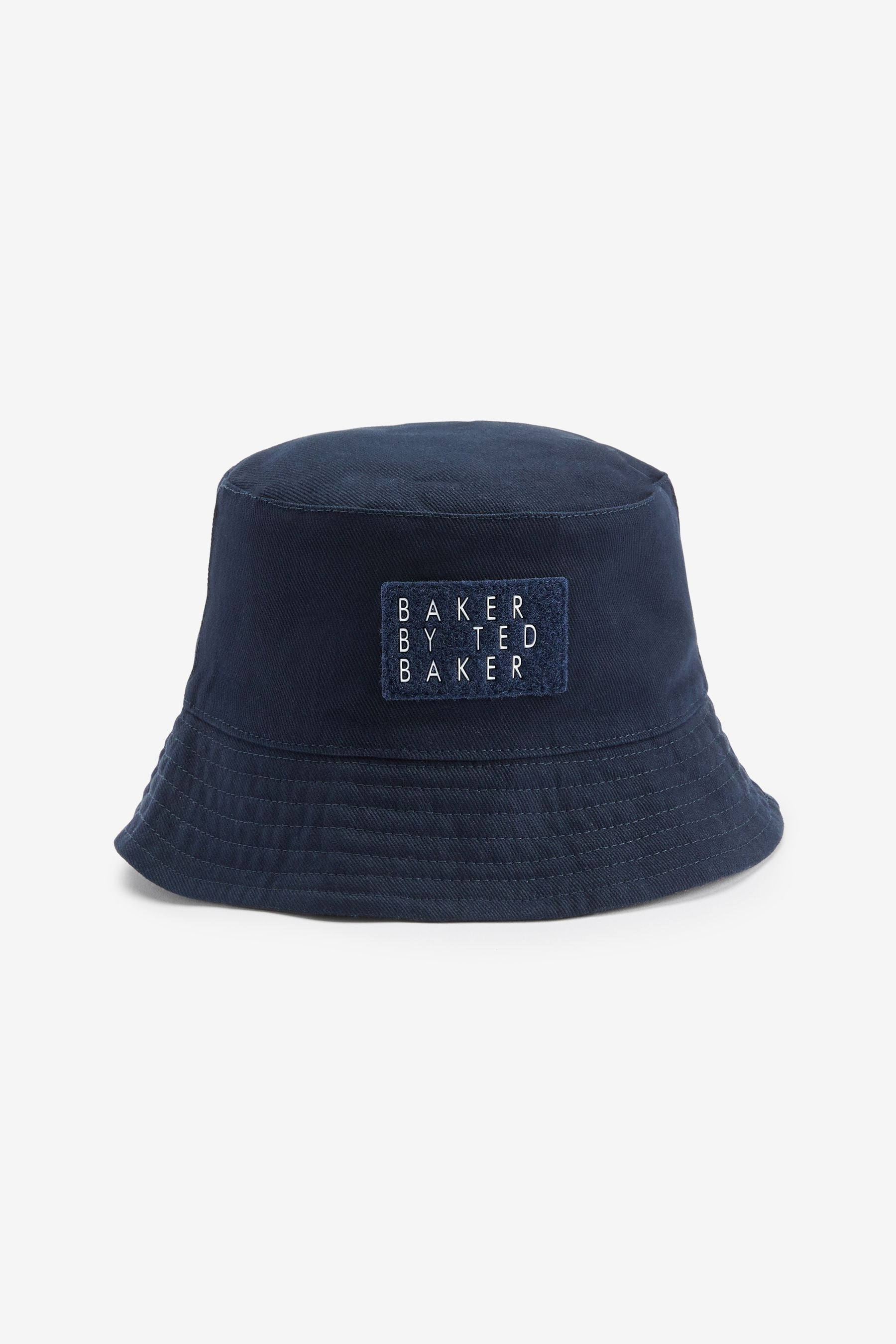 Navy Baker by Ted Baker Navy Reversible Bucket Hat