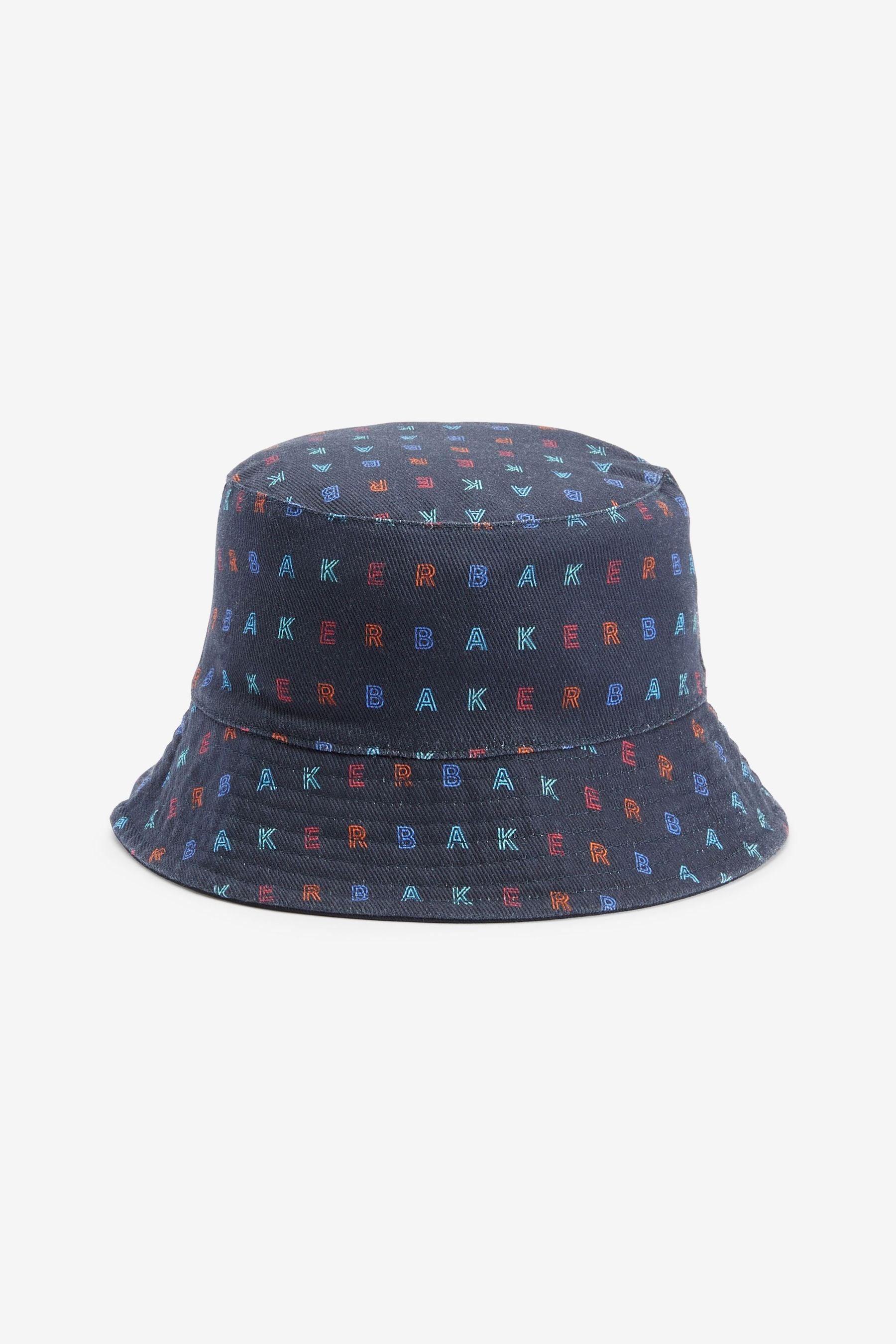 Navy Baker by Ted Baker Navy Reversible Bucket Hat