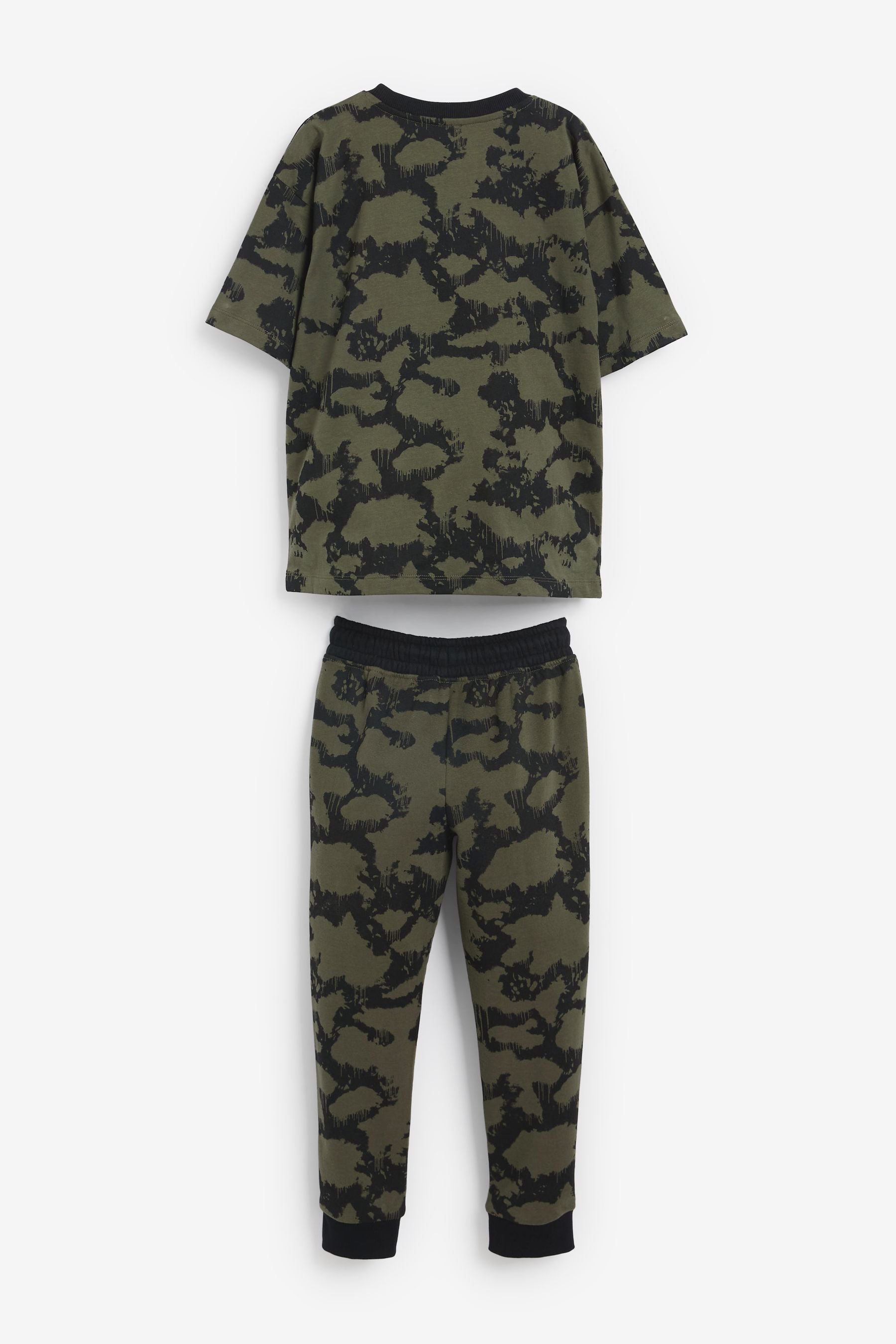 Camouflage T-Shirt And Joggers Set (3-16yrs)