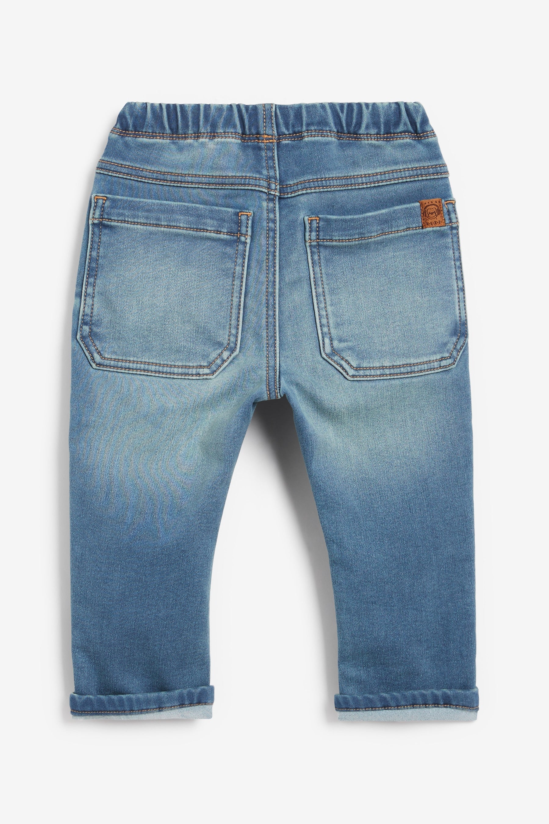 Mid Blue Denim Super Soft Pull-On Jeans (3mths-7yrs)