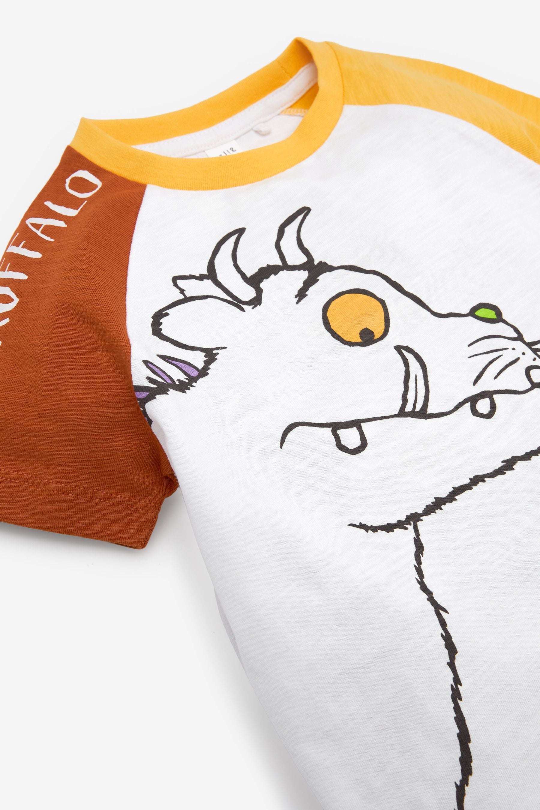 White Gruffalo Short Sleeve T-Shirt (3mths-8yrs)