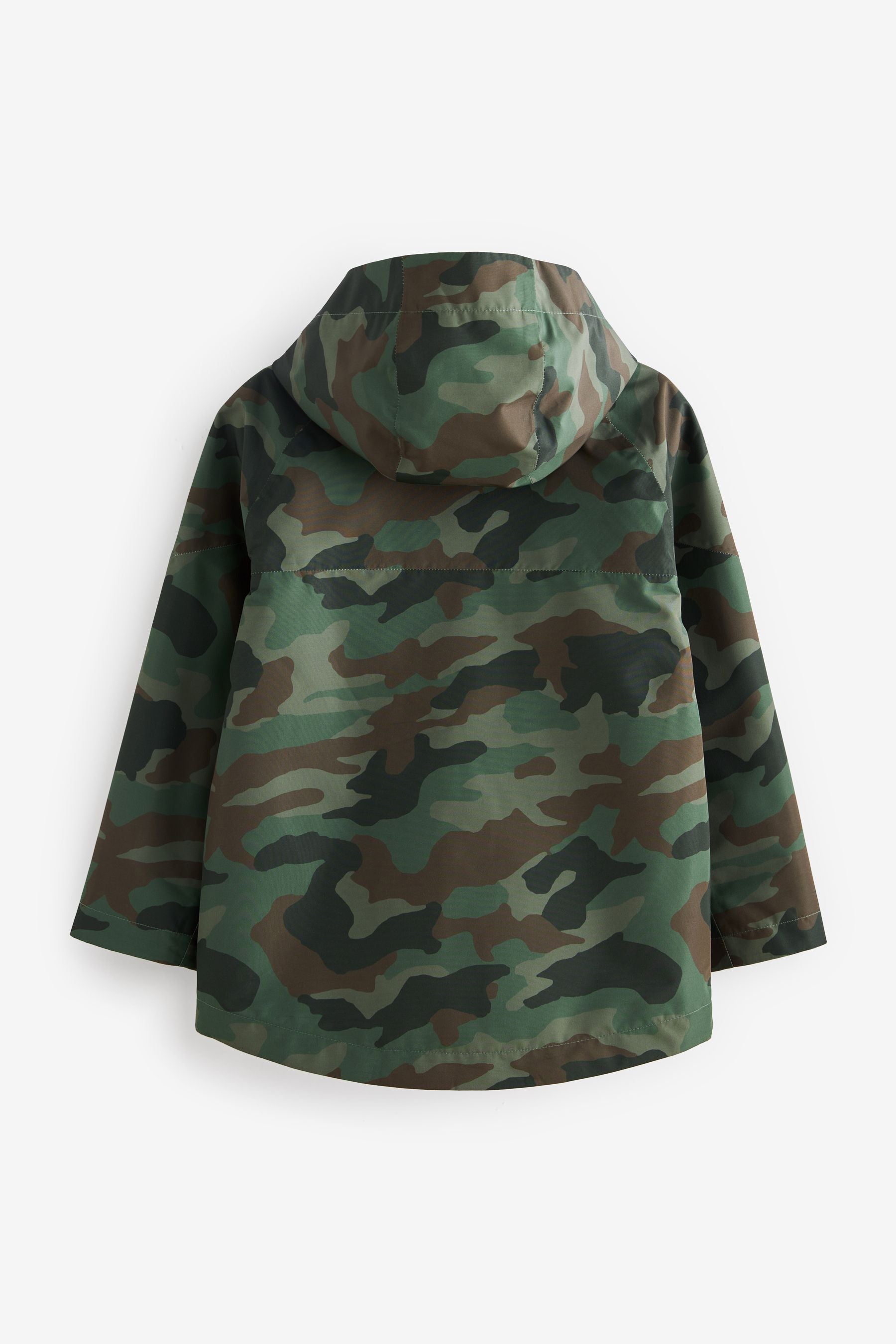 Khaki Green Camo Waterproof Jacket (3-16yrs)