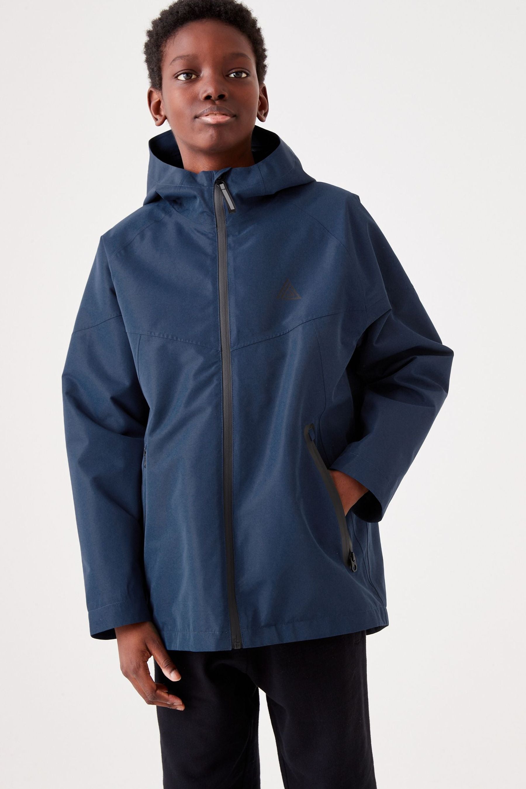 Navy Blue Waterproof Jacket (3-16yrs)