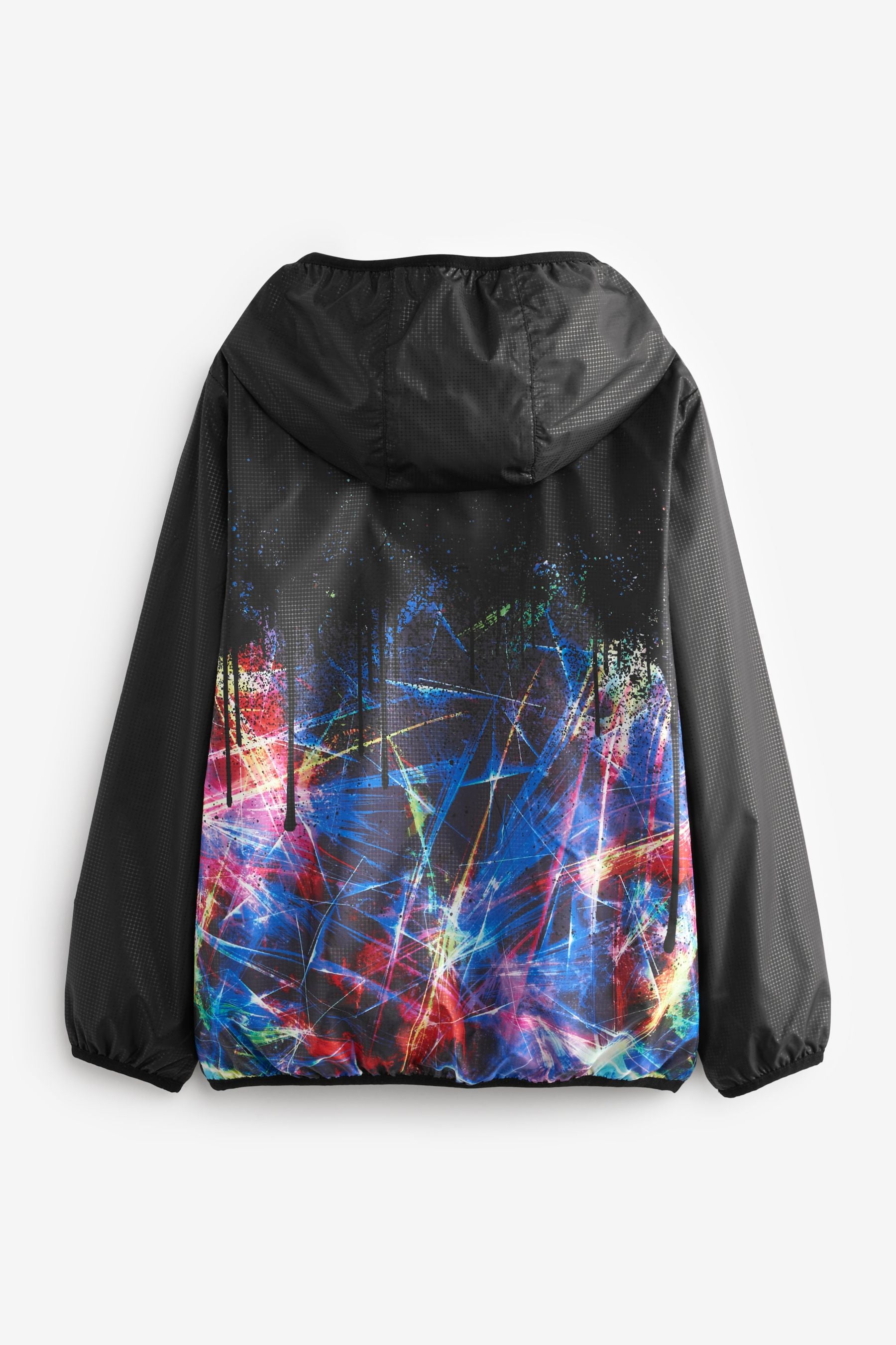 Multicoloured Print Shower Resistant Jacket (3-16yrs)