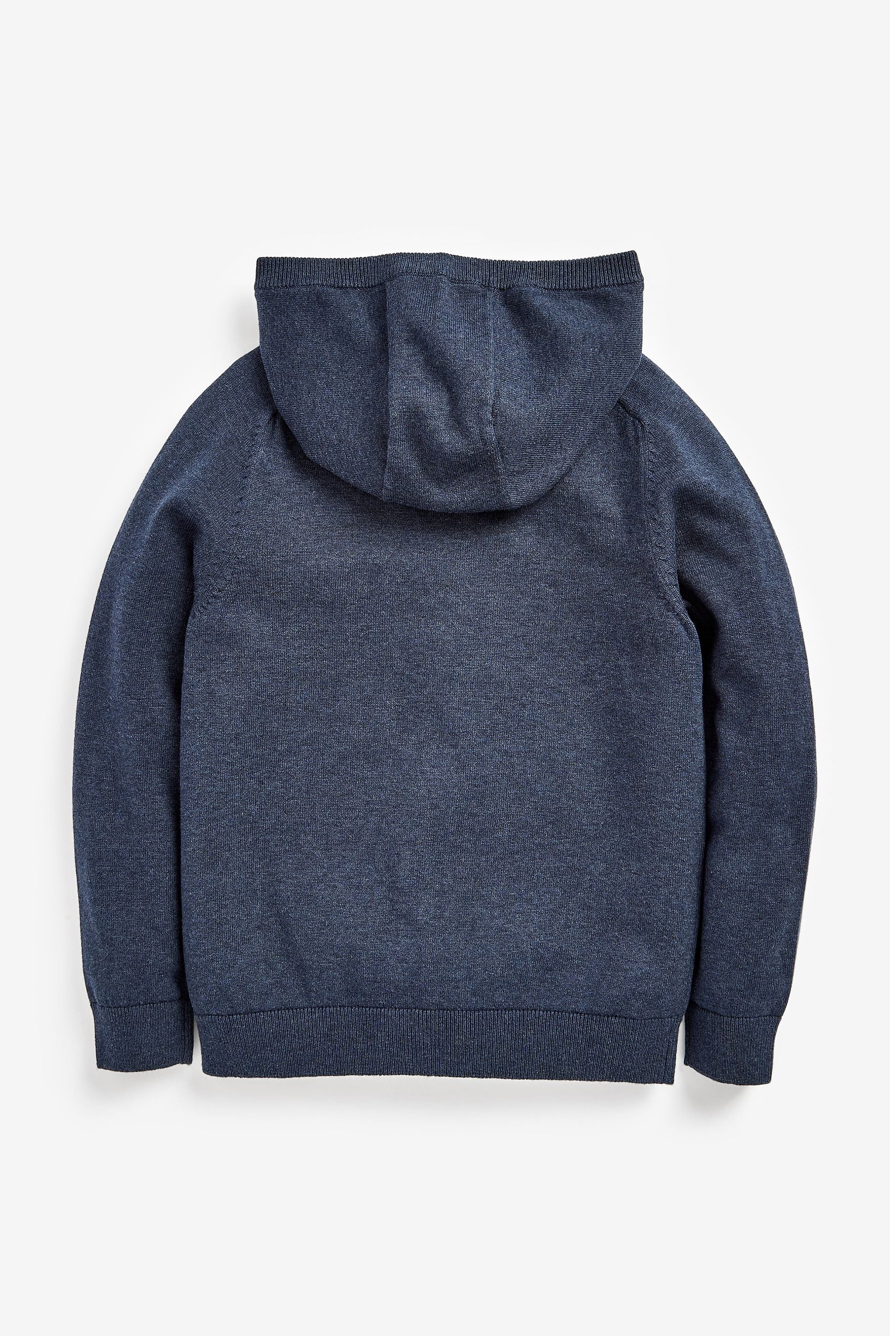 Navy Zip Through Hoodie (3-16yrs)