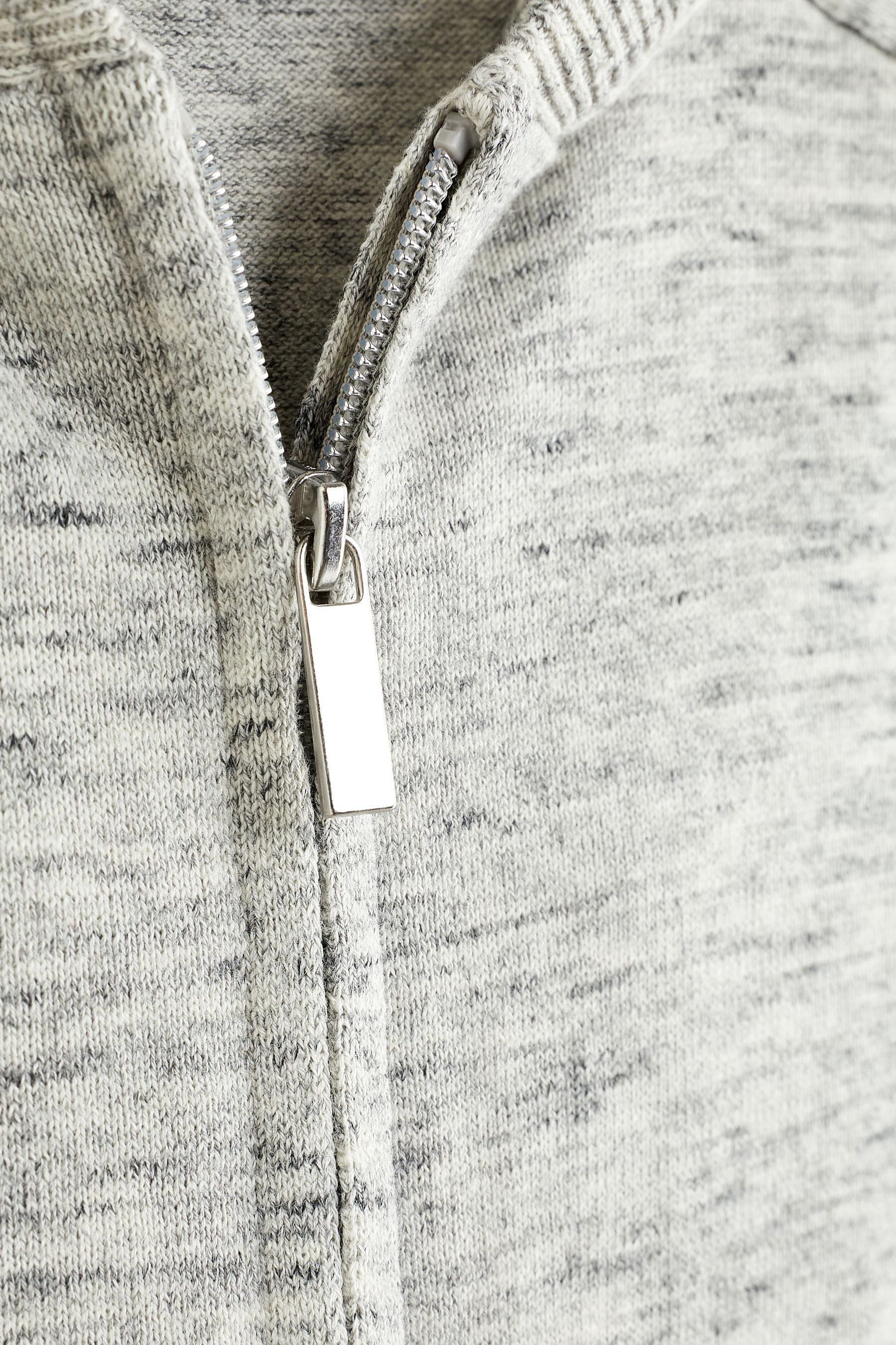 Grey Zip Through Hoodie (3-16yrs)