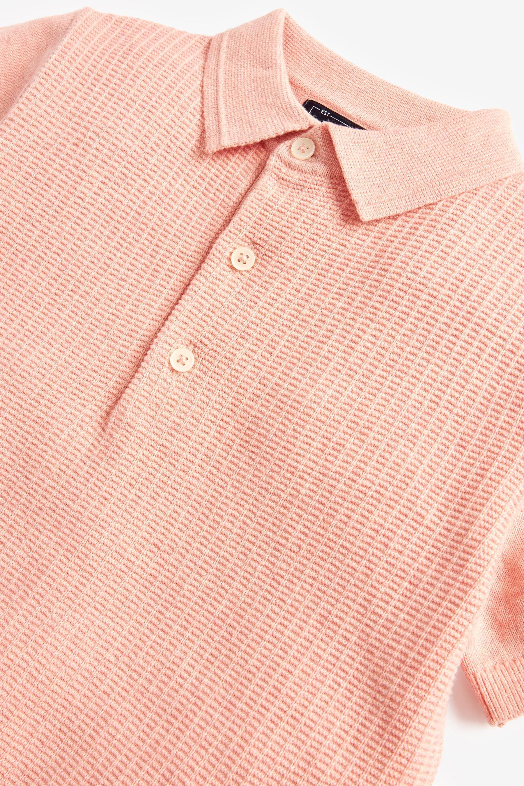 Pink Short Sleeve Polo Shirt (3-16yrs)