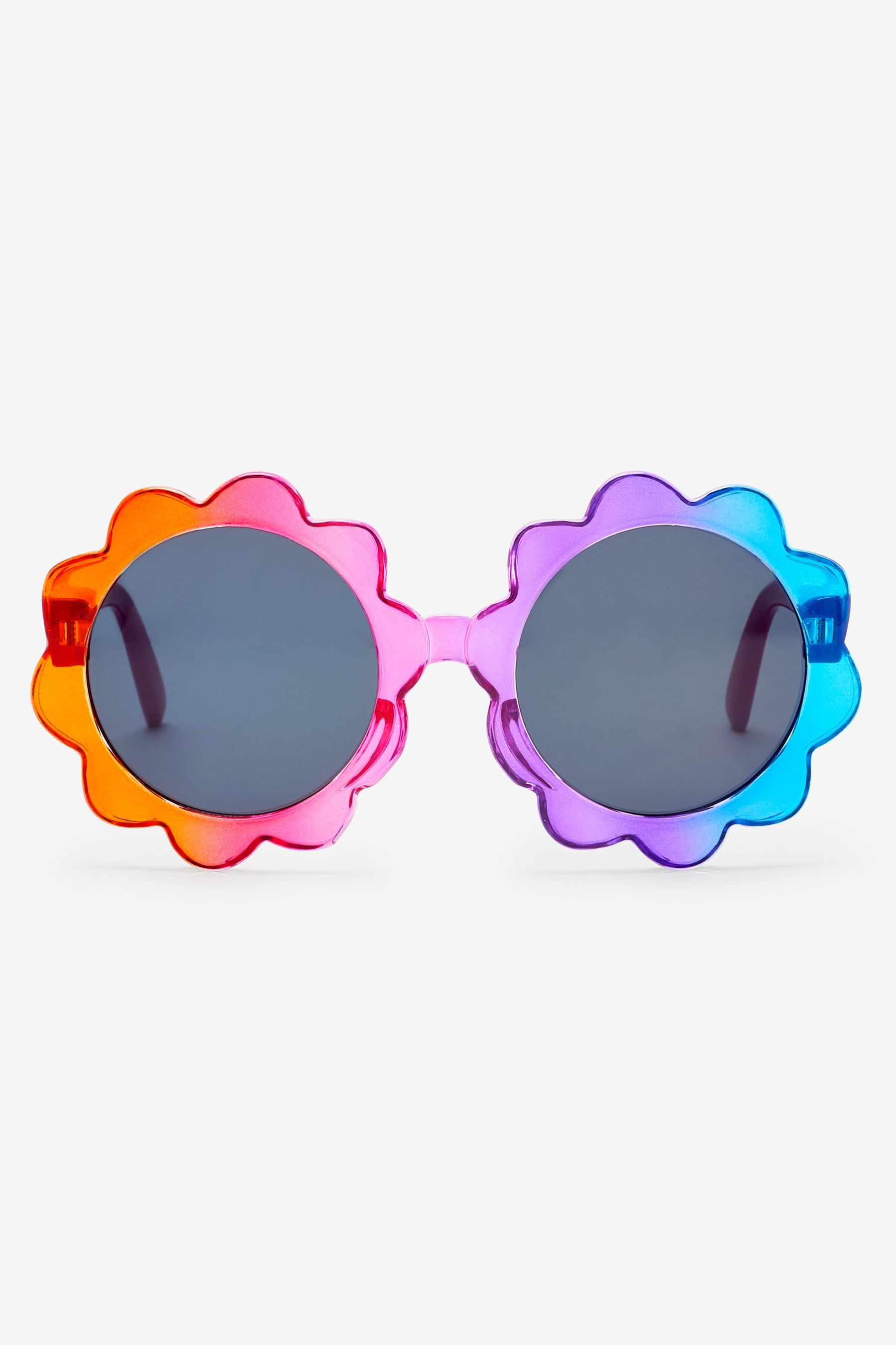 Rainbow Ombre Flower Sunglasses