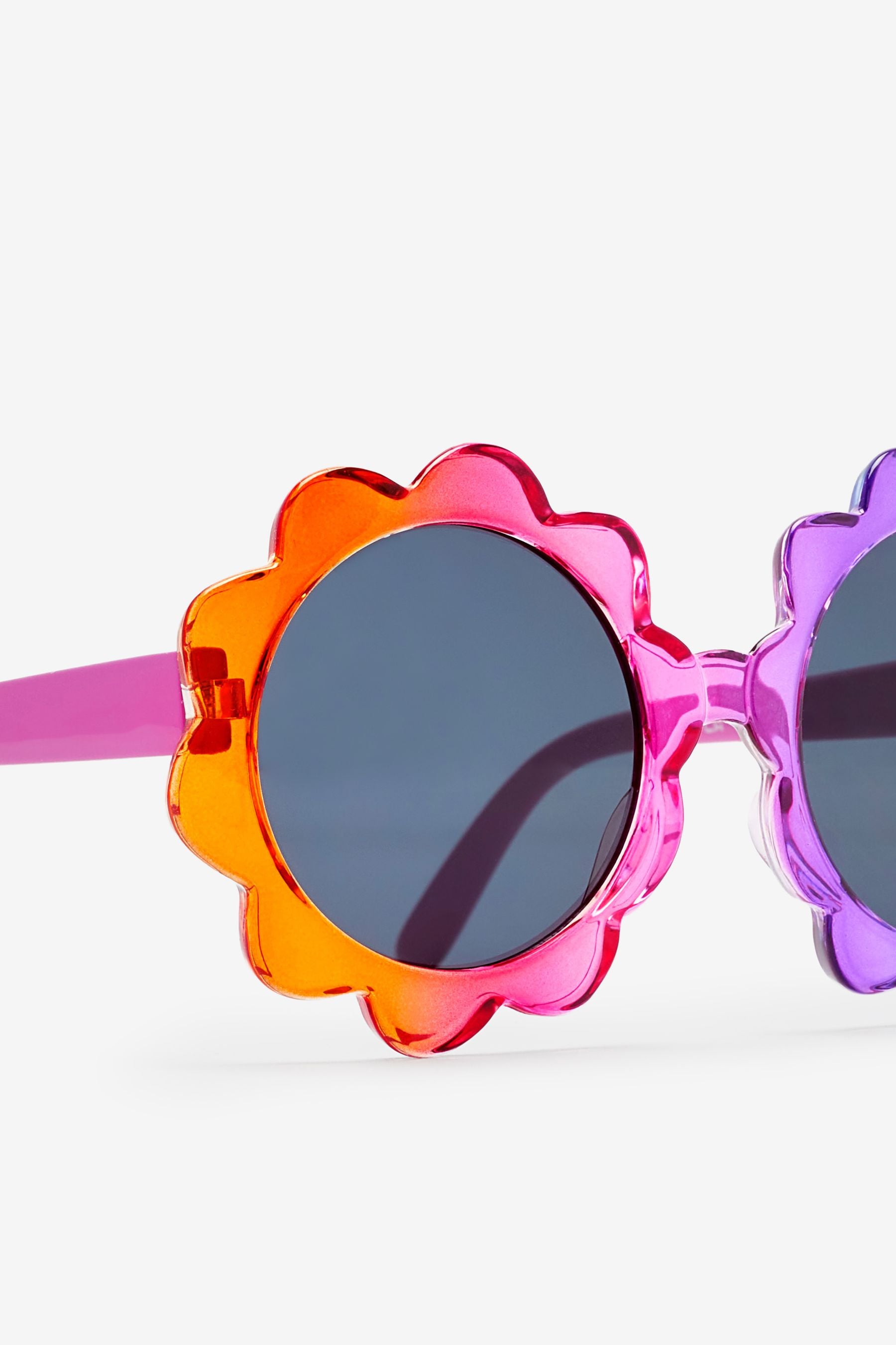 Rainbow Ombre Flower Sunglasses