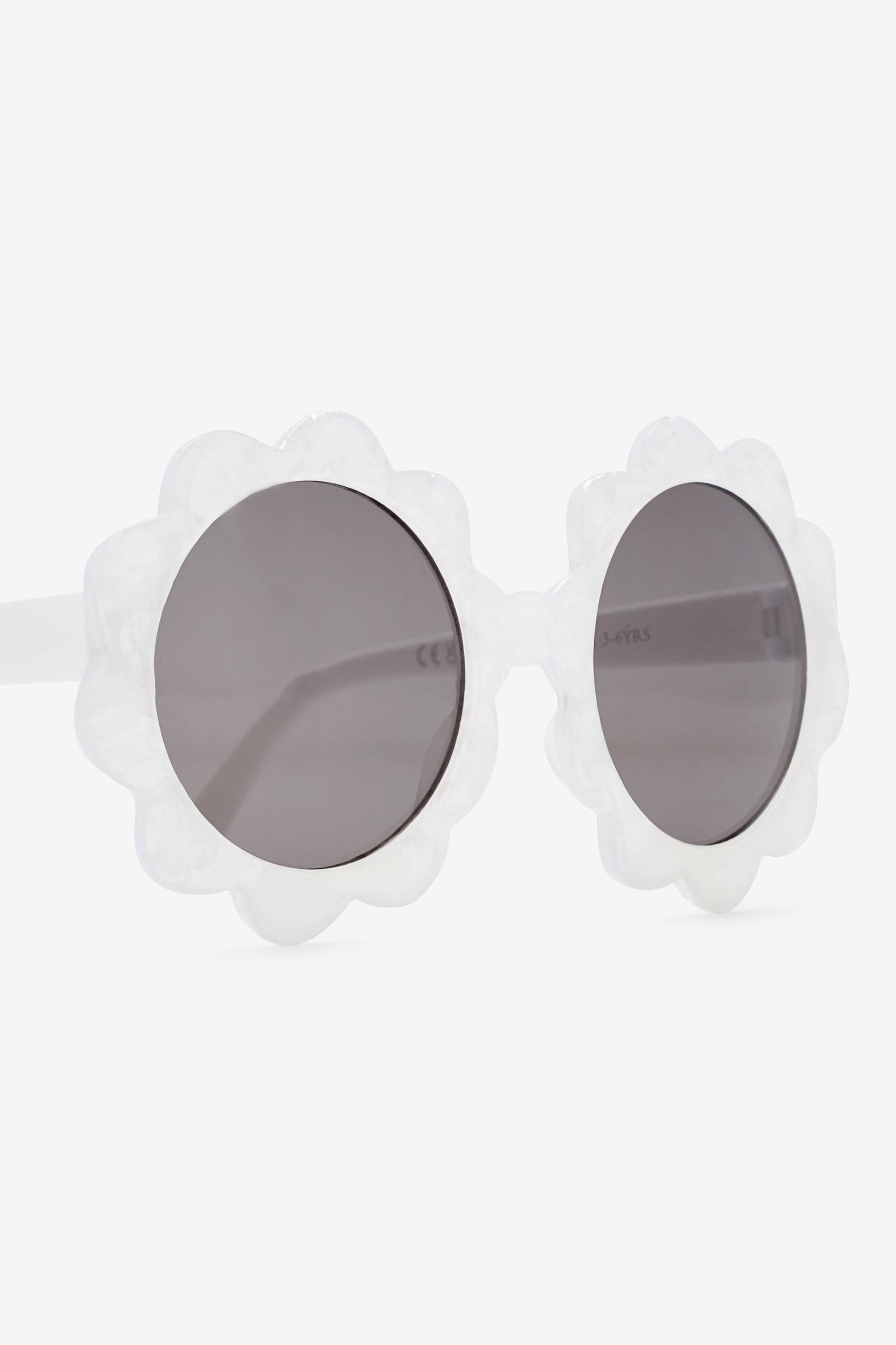 Pearl White Flower Sunglasses