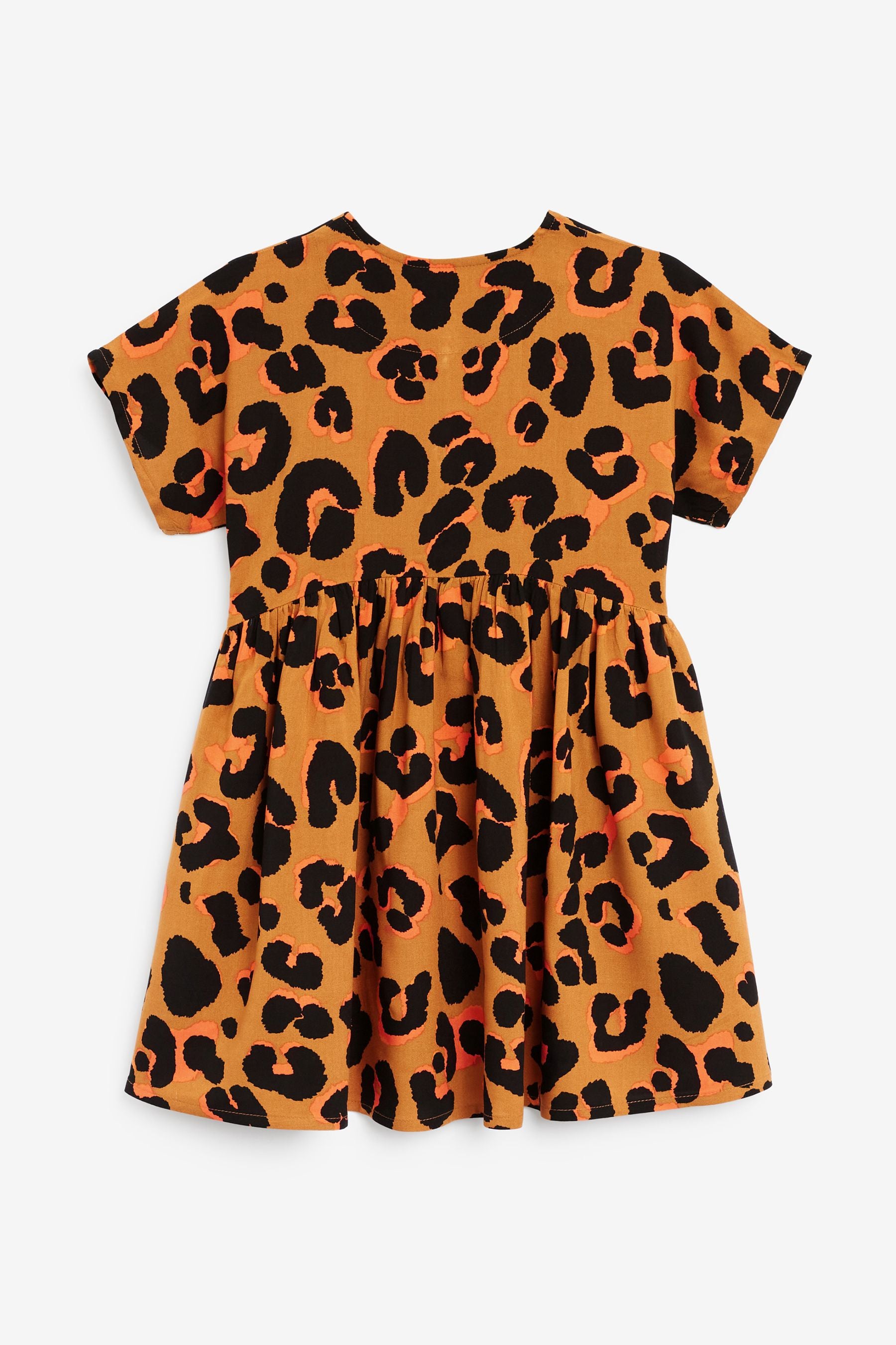 Animal Print Relaxed Dress (3-16yrs)