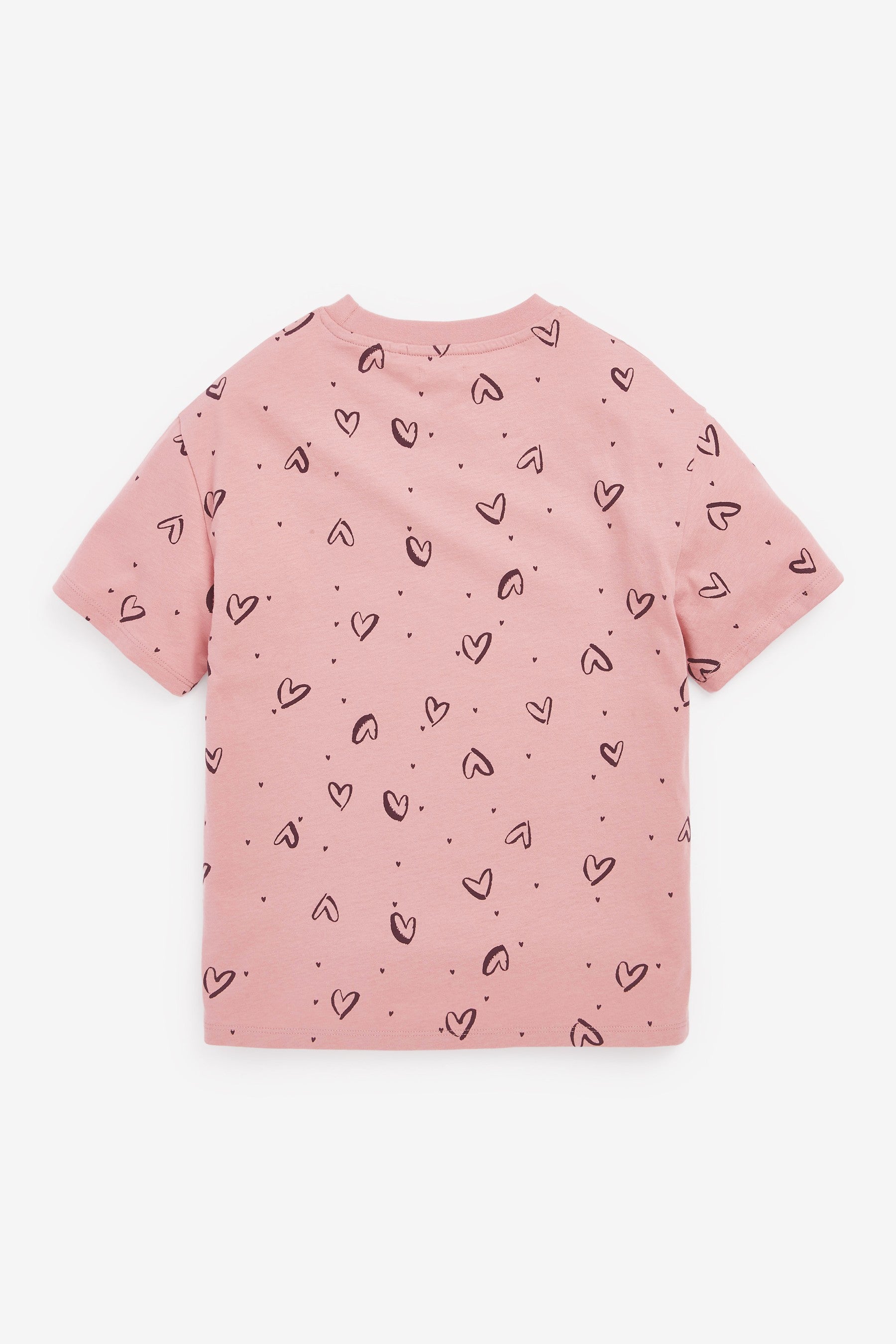 Monochrome Pink 3 Pack Unicorn Oversized T-Shirts (3-16yrs)