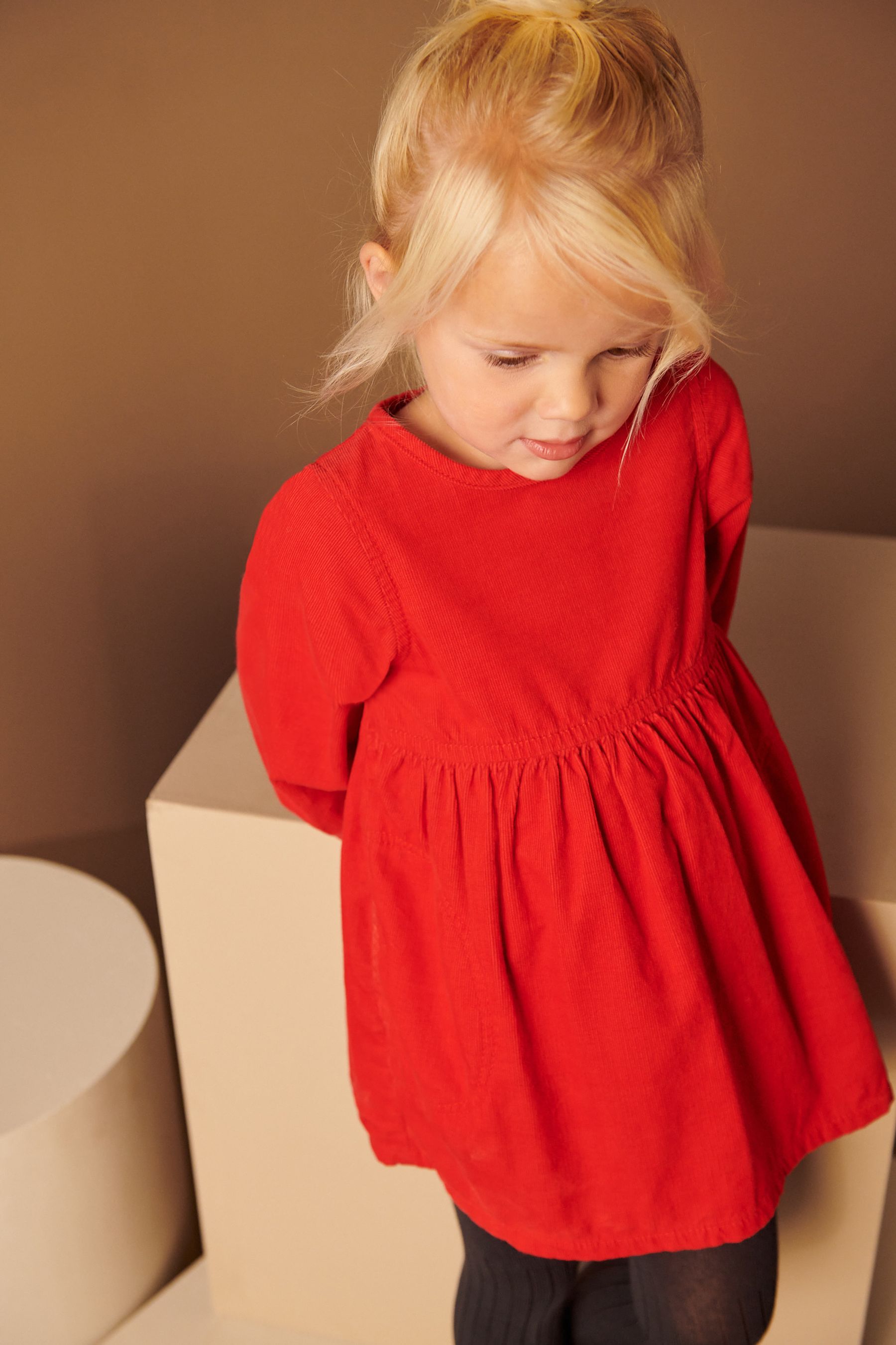 Red Cord Dress (3mths-7yrs)