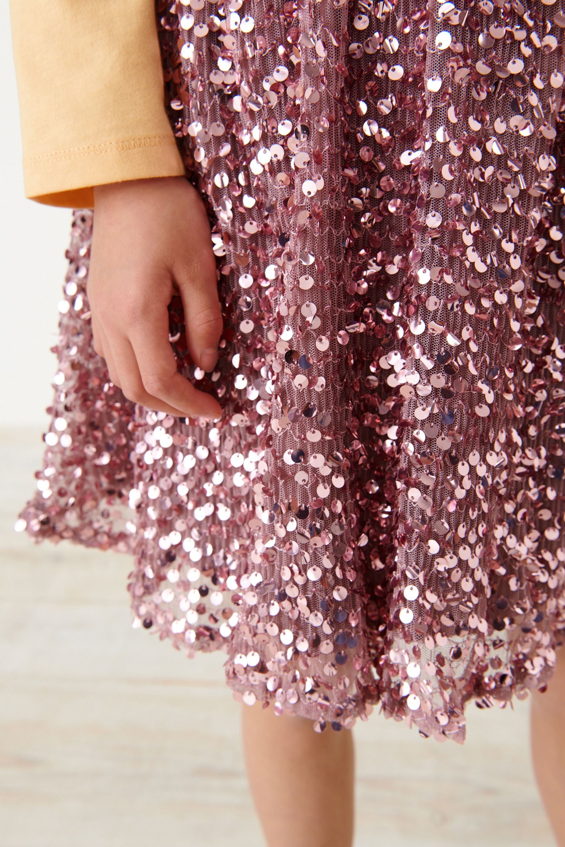 Pink Sparkle Skirt (3-16yrs)