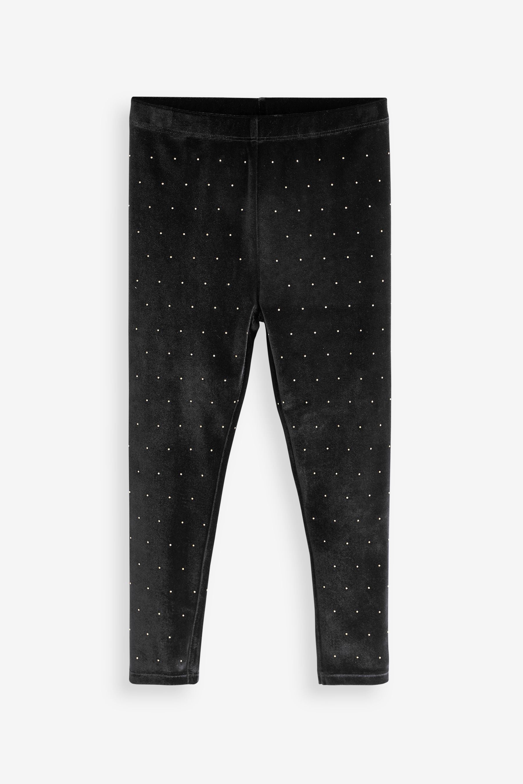 Black Stud Sparkle Leggings (3-16yrs)