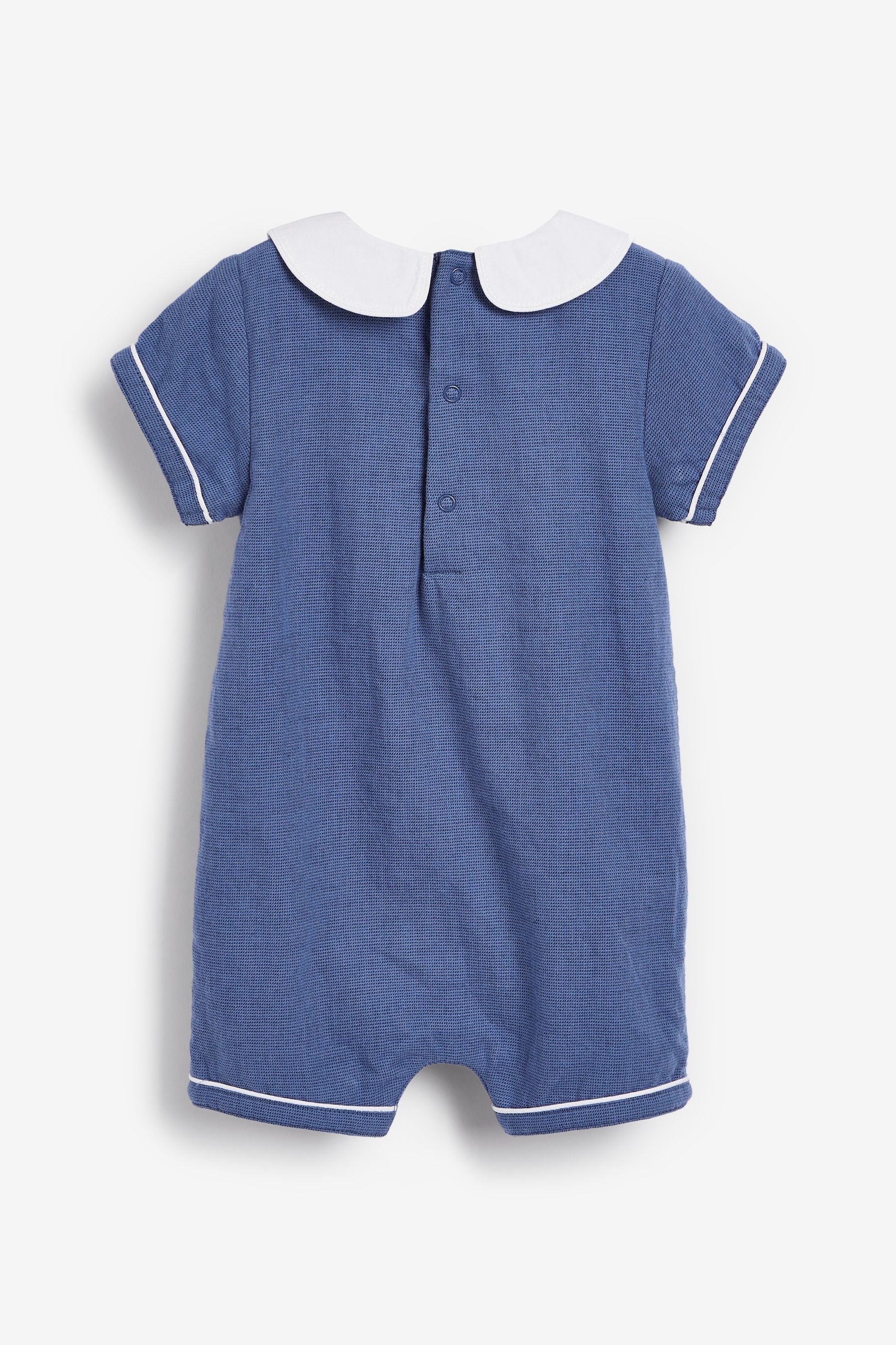 Blue Smart Sailor Baby Romper And Hat Set (0mths-3yrs)