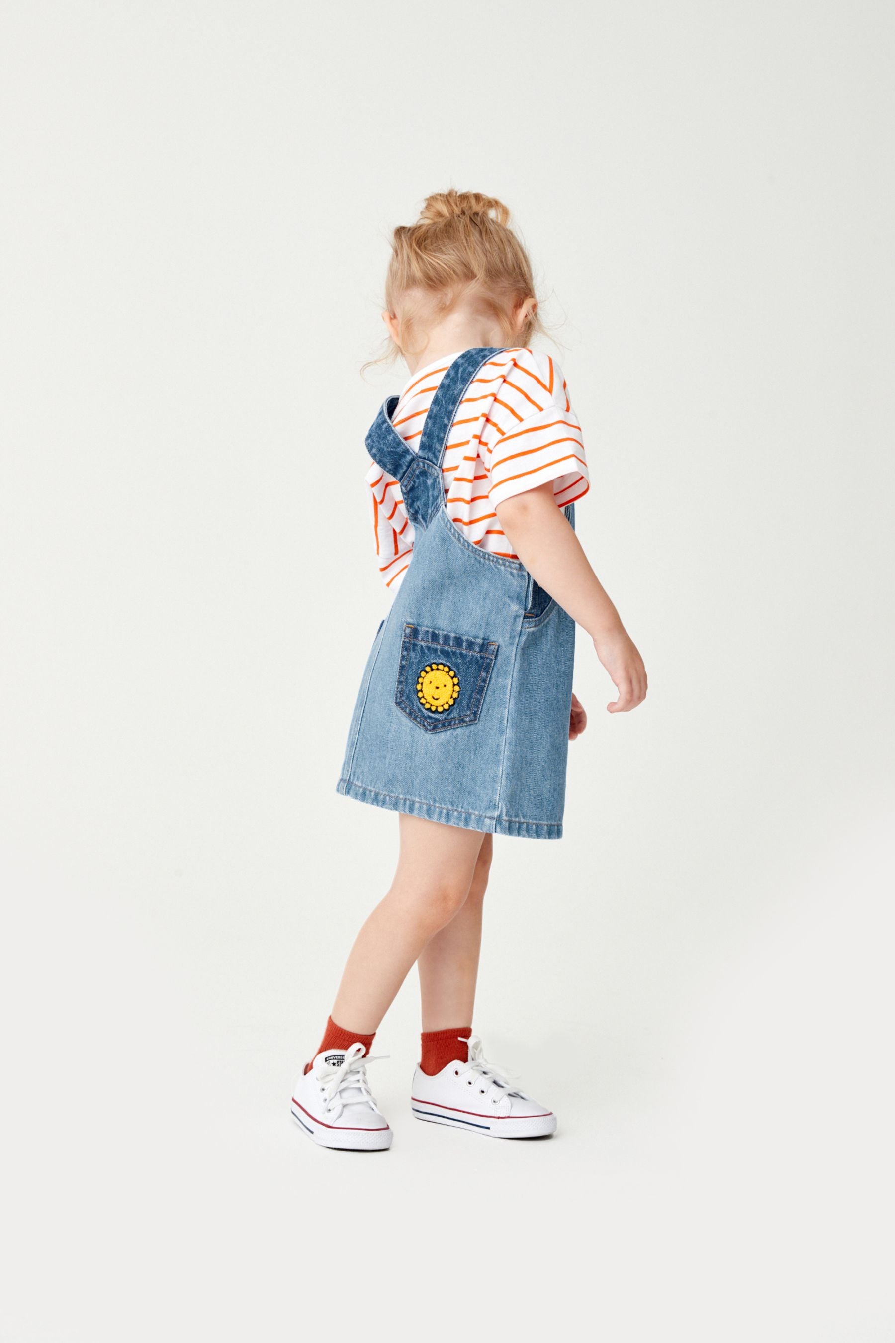 Blue Denim Miffy Pinafore And T-shirt Set (3mths-8yrs)