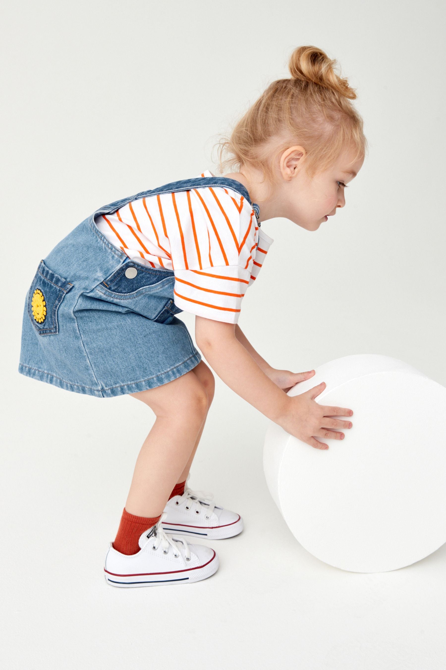 Blue Denim Miffy Pinafore And T-shirt Set (3mths-8yrs)